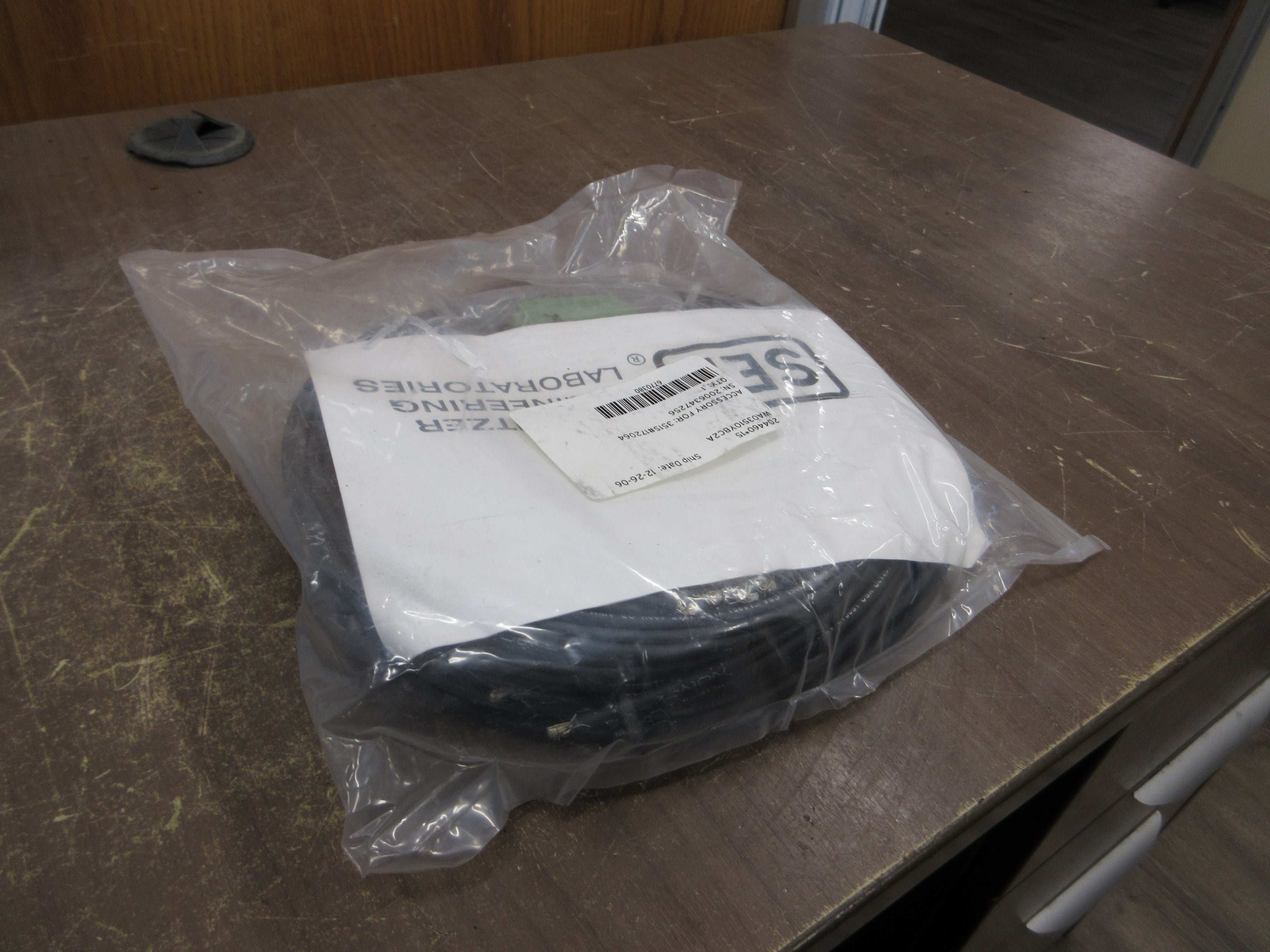 SEL Accessory Cable WA03510YBC2A For: 351S#172064 New Surplus