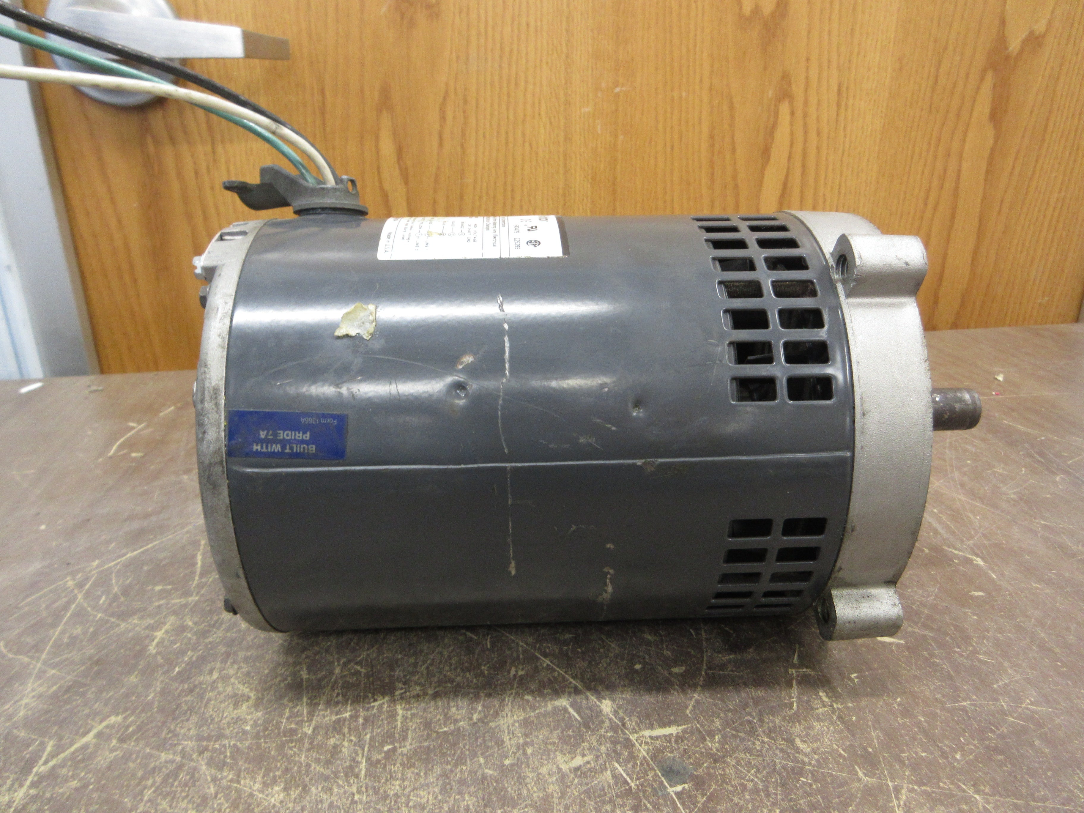 Dayton Motor 6K974BA 1/4HP 1800RPM 115/208-230V 5/2.3-2.5A 1Ph 60Hz Used