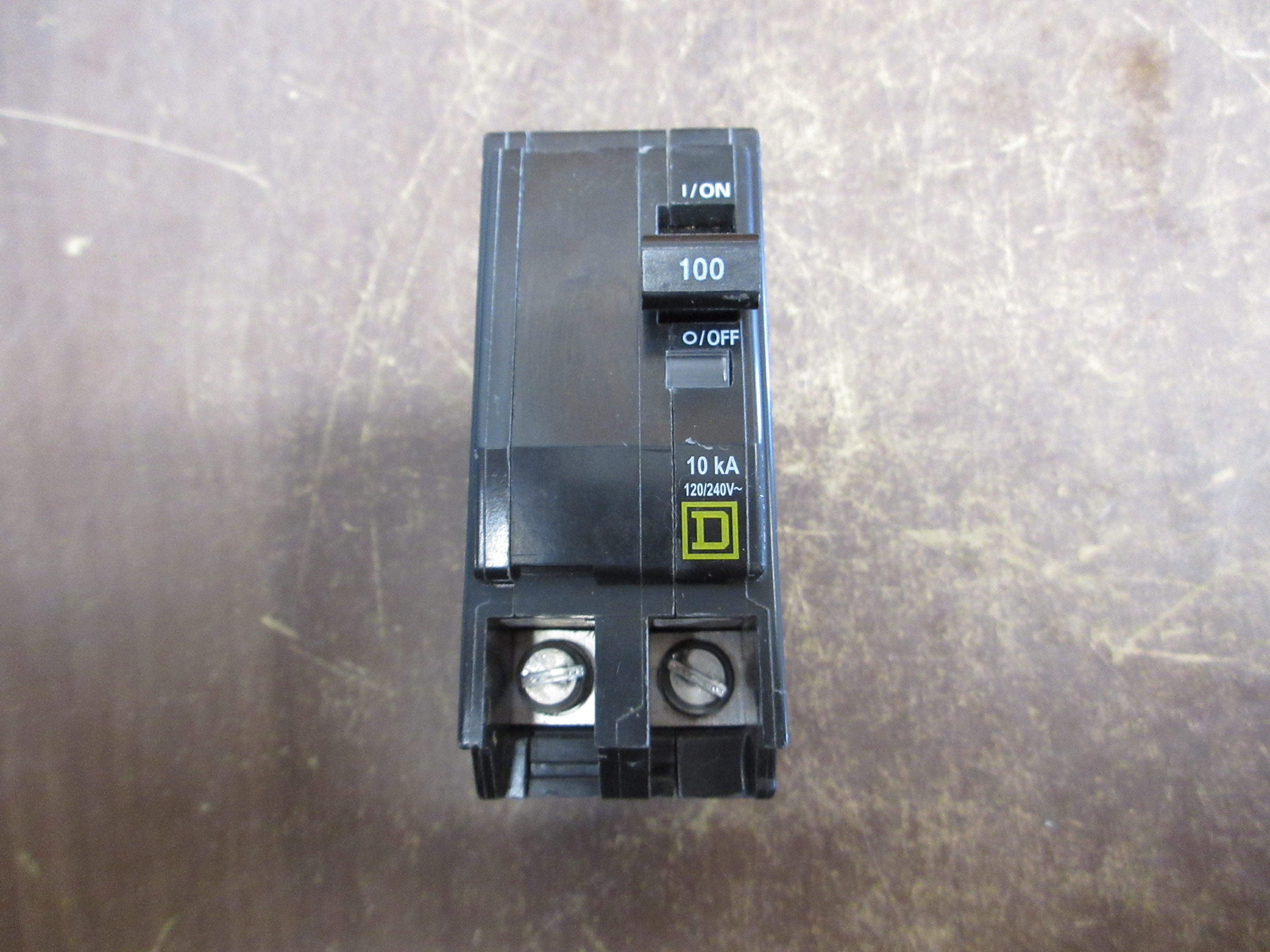 Square D Bolt-On Circuit Breaker QOB2100 100A 120/240V 2P Used