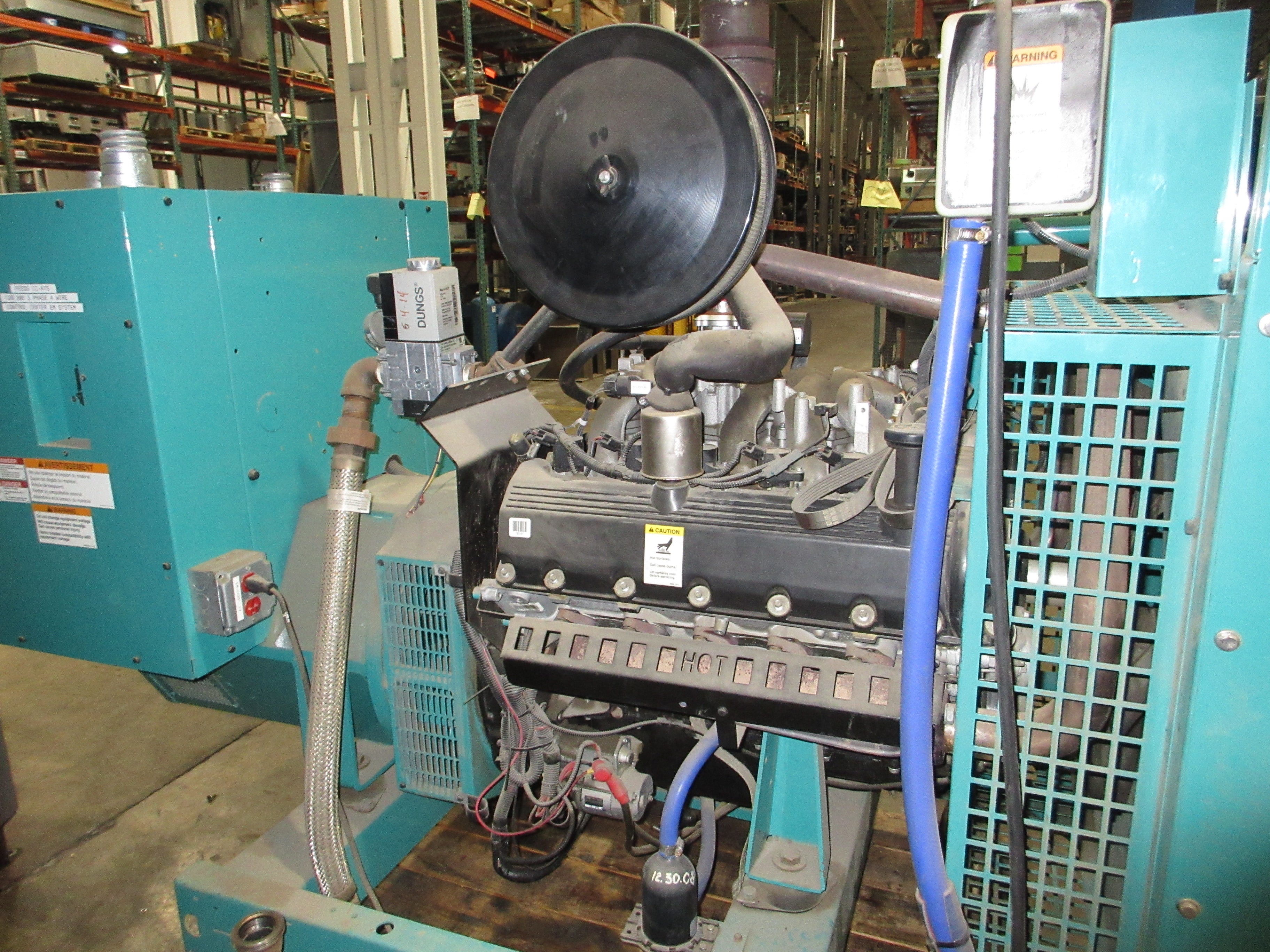 Cummins Natural Gas Generator GGHH-5774345 100kW 60Hz 67kW@1Ph Used