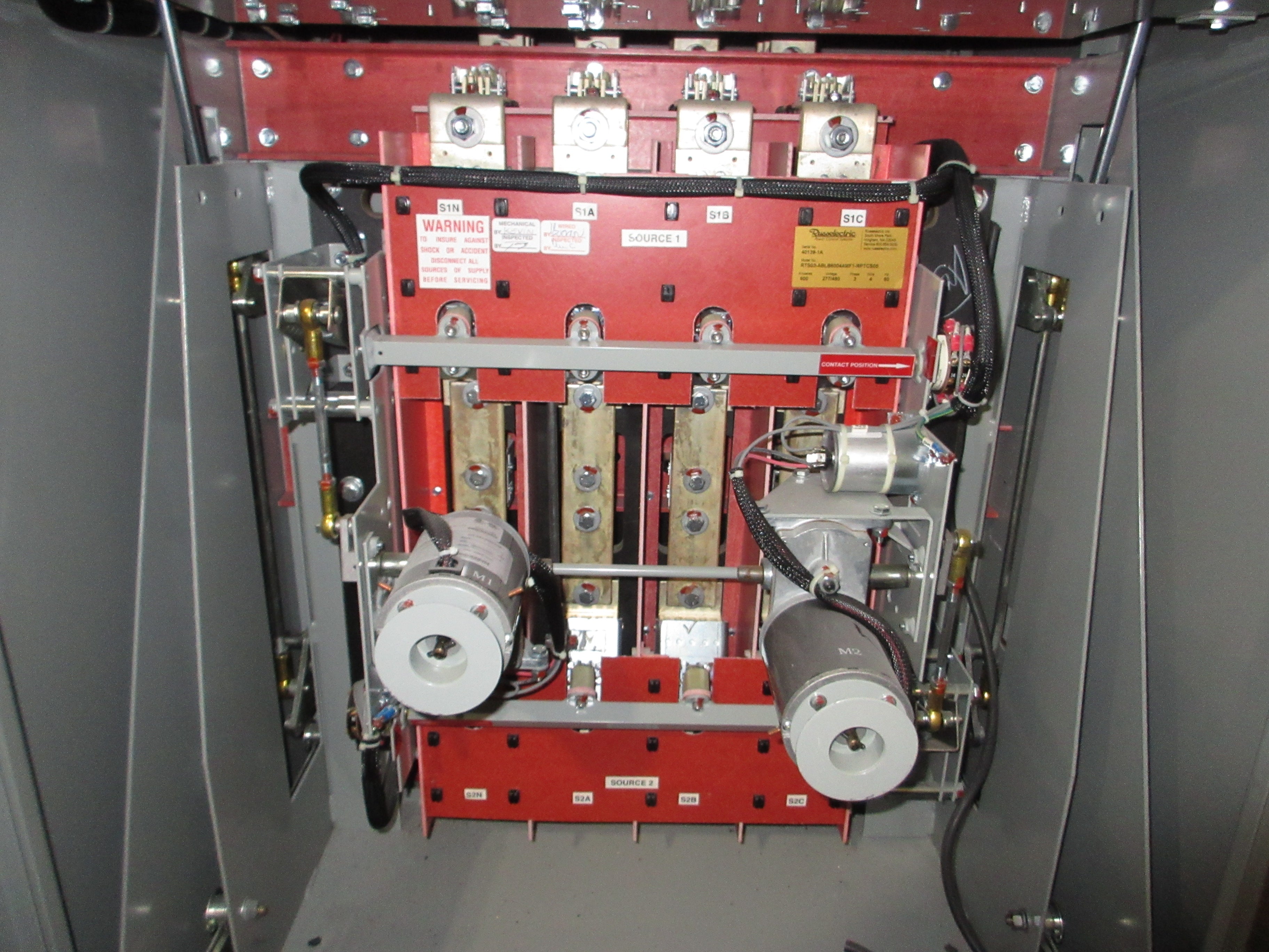 Russelectric Automatic Transfer Switch w/ Bypass RTS03-ABLB6004AMF1-RPTCS05 Used