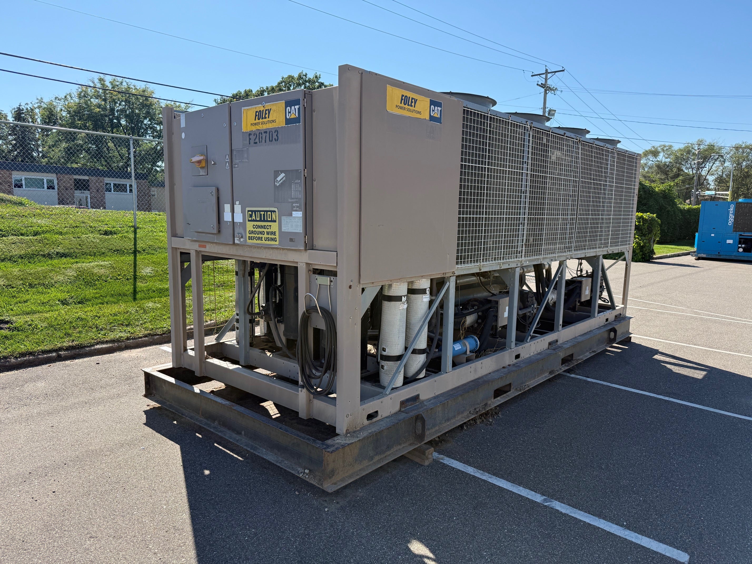 York Air Cooled YVAC Chiller 157 Ton 480V MFD 2005 Used