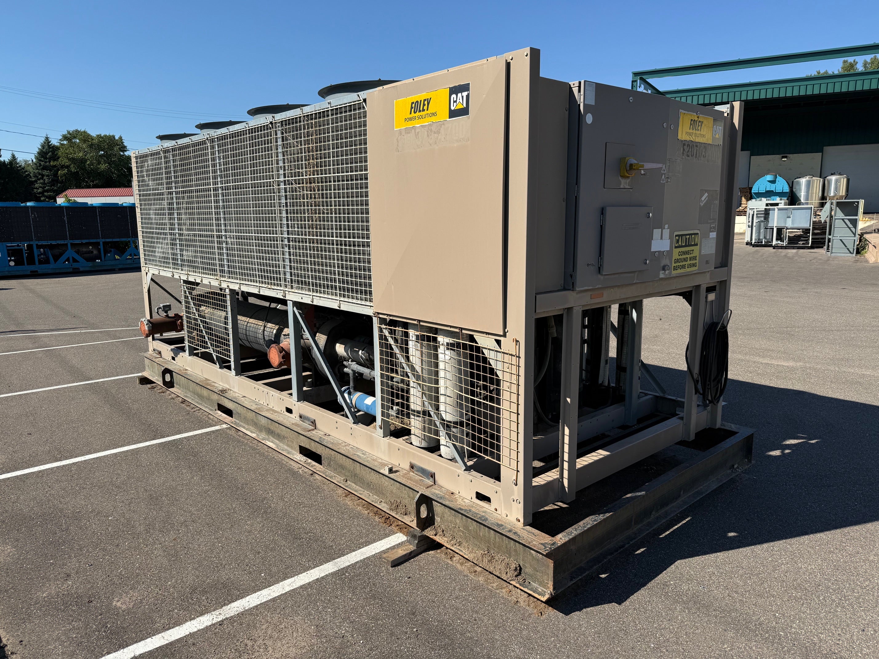 York Air Cooled YVAC Chiller 157 Ton 480V MFD 2005 Used
