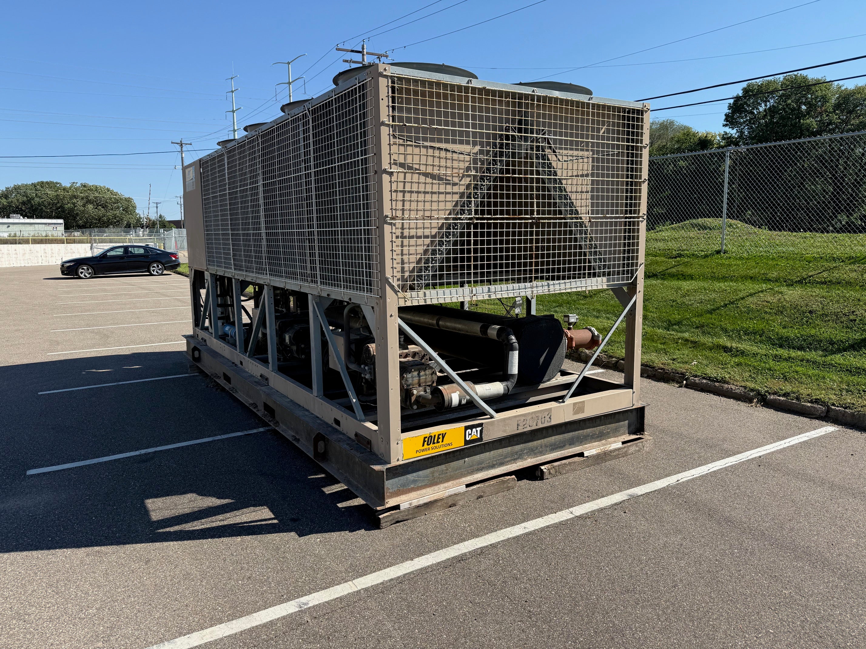 York Air Cooled YVAC Chiller 157 Ton 480V MFD 2005 Used