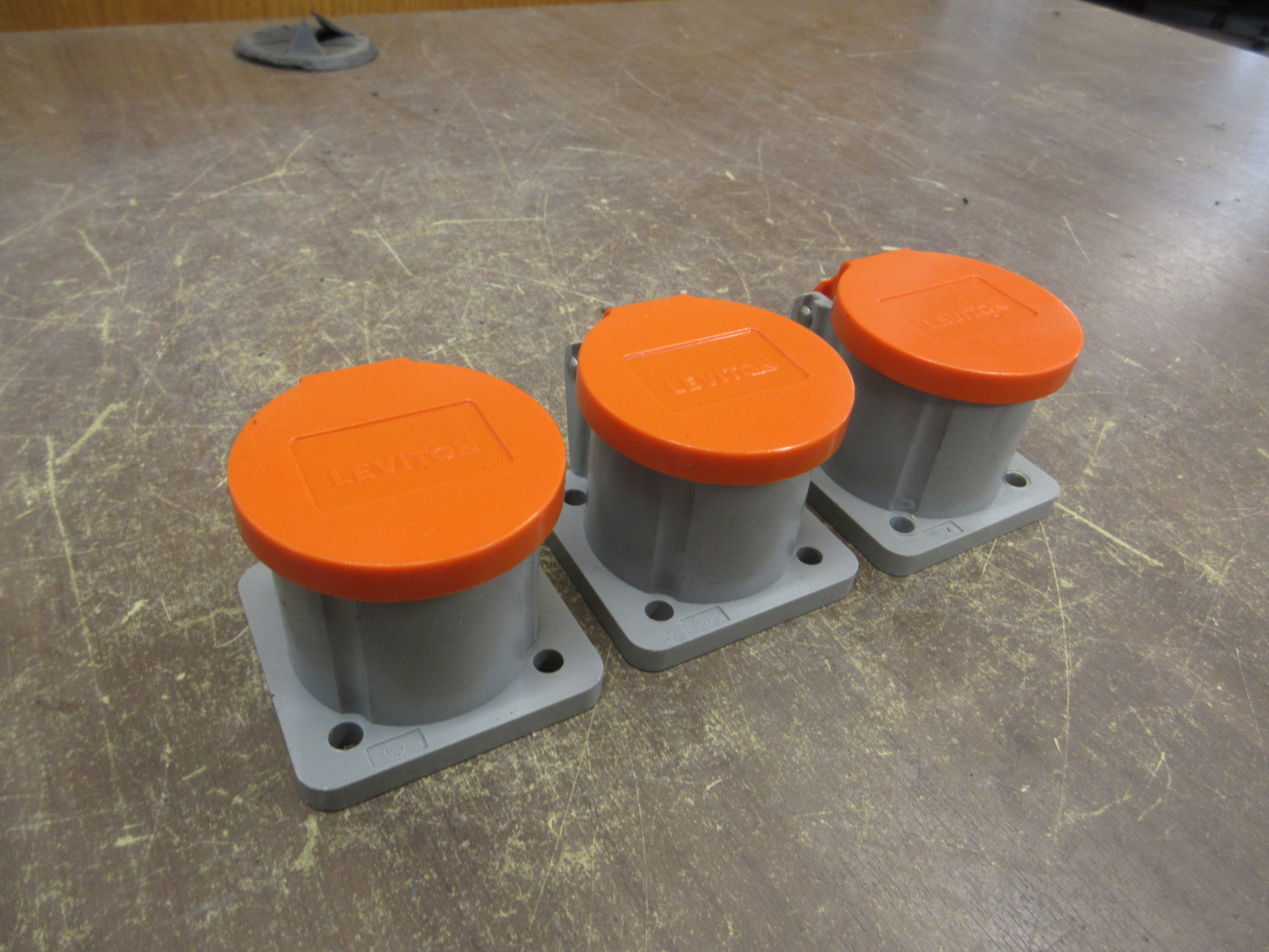 Leviton Nema 3R Receptacle Housing 16S31-UO *Lot of 3* Used