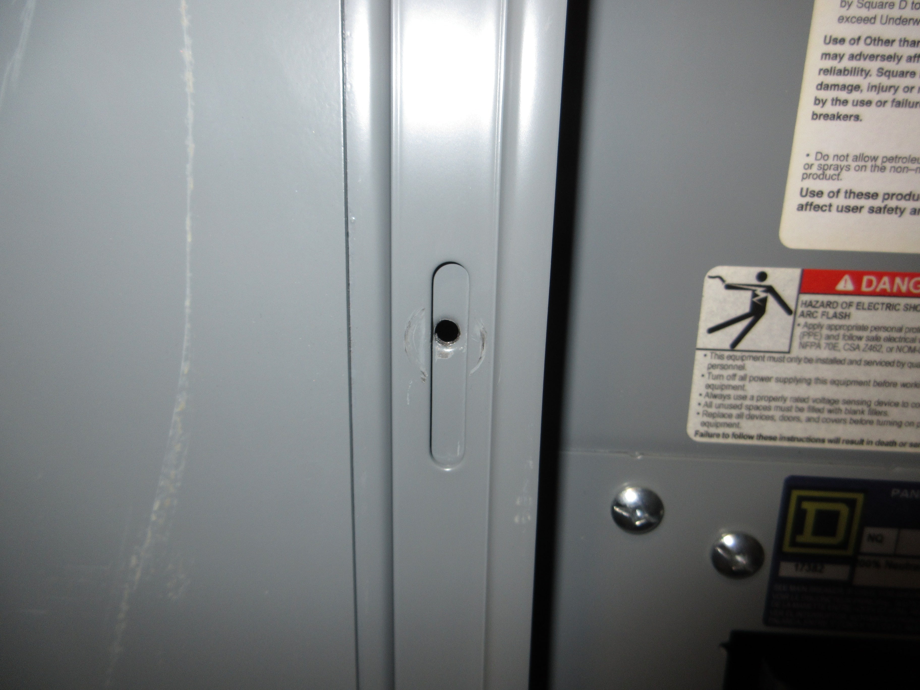 Square D Main Lug Breaker Panel 12376152710040001 200A 208/120V 3Ph 4W Used