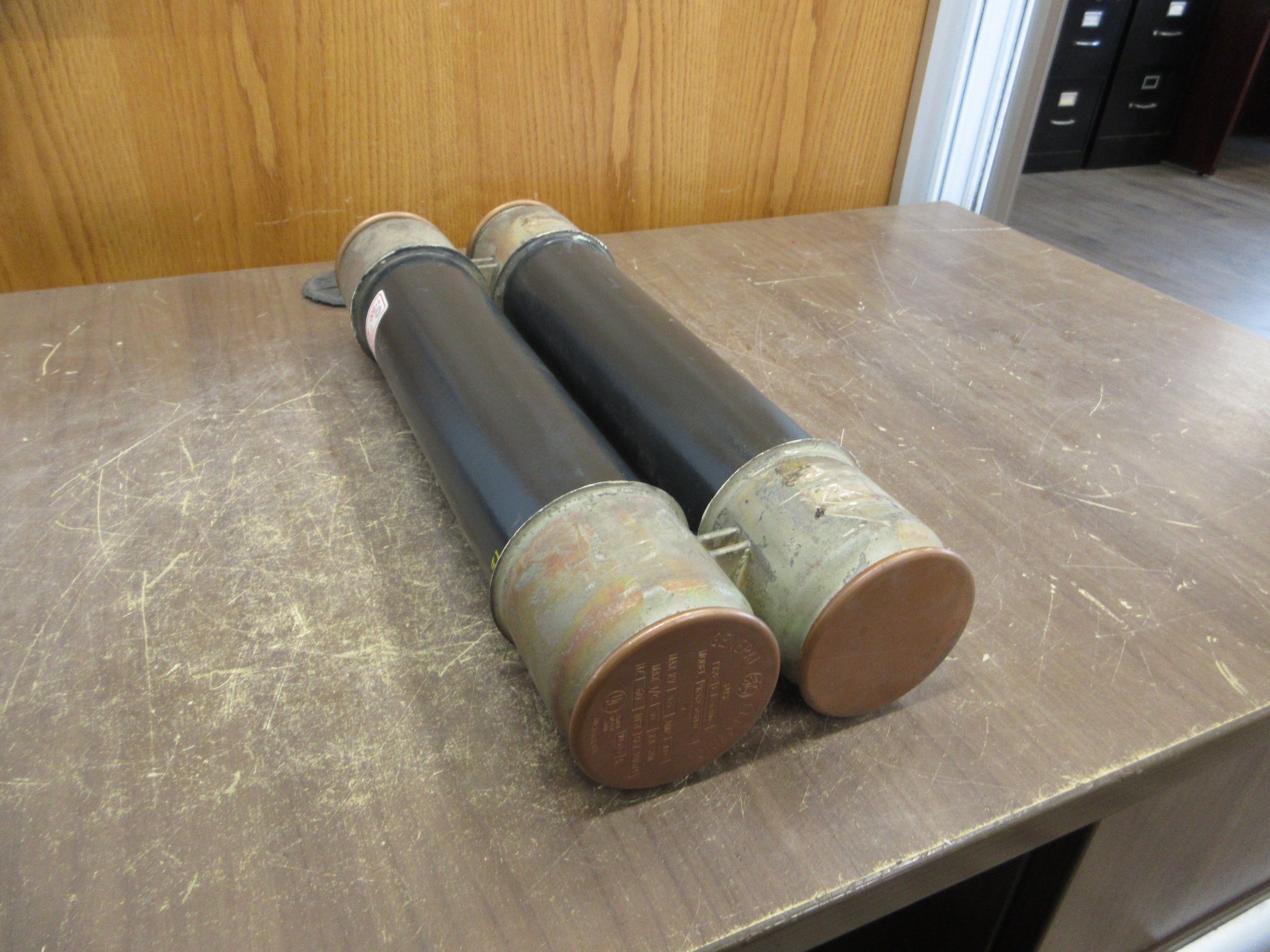 GE Type EJ 0-1DD Fuse 9F62 FCB450 5.5kV 450A 60Hz Used