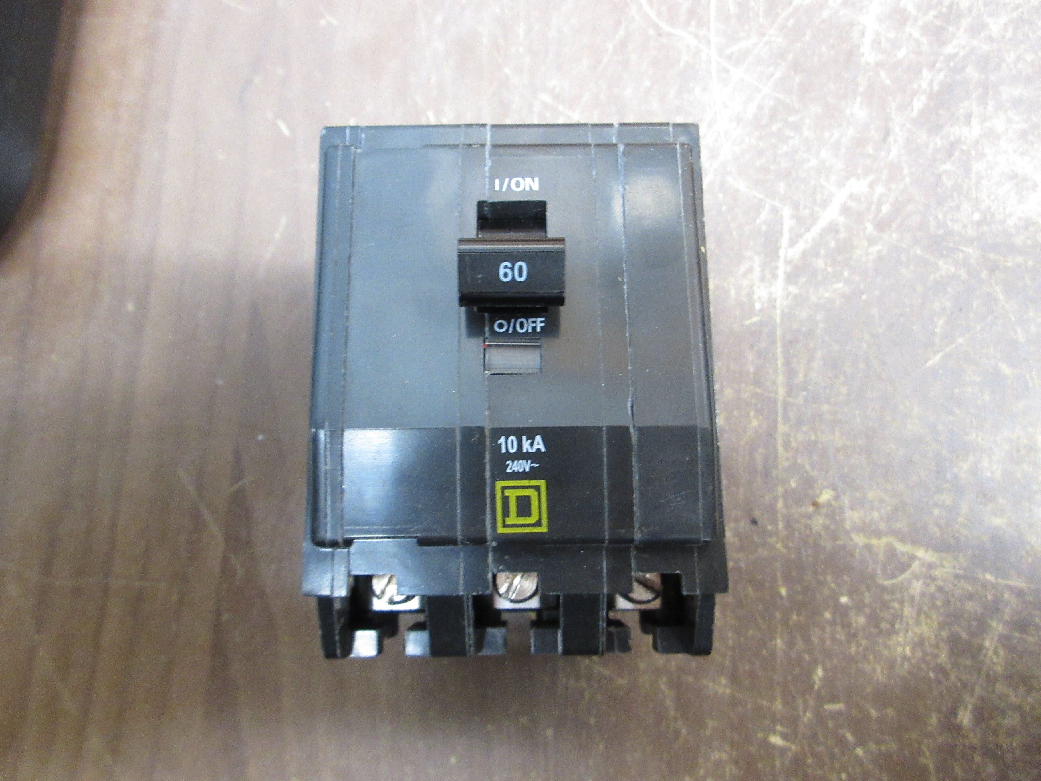 Square D Bolt-On Circuit Breaker QOB360 60A 240V 3P Used