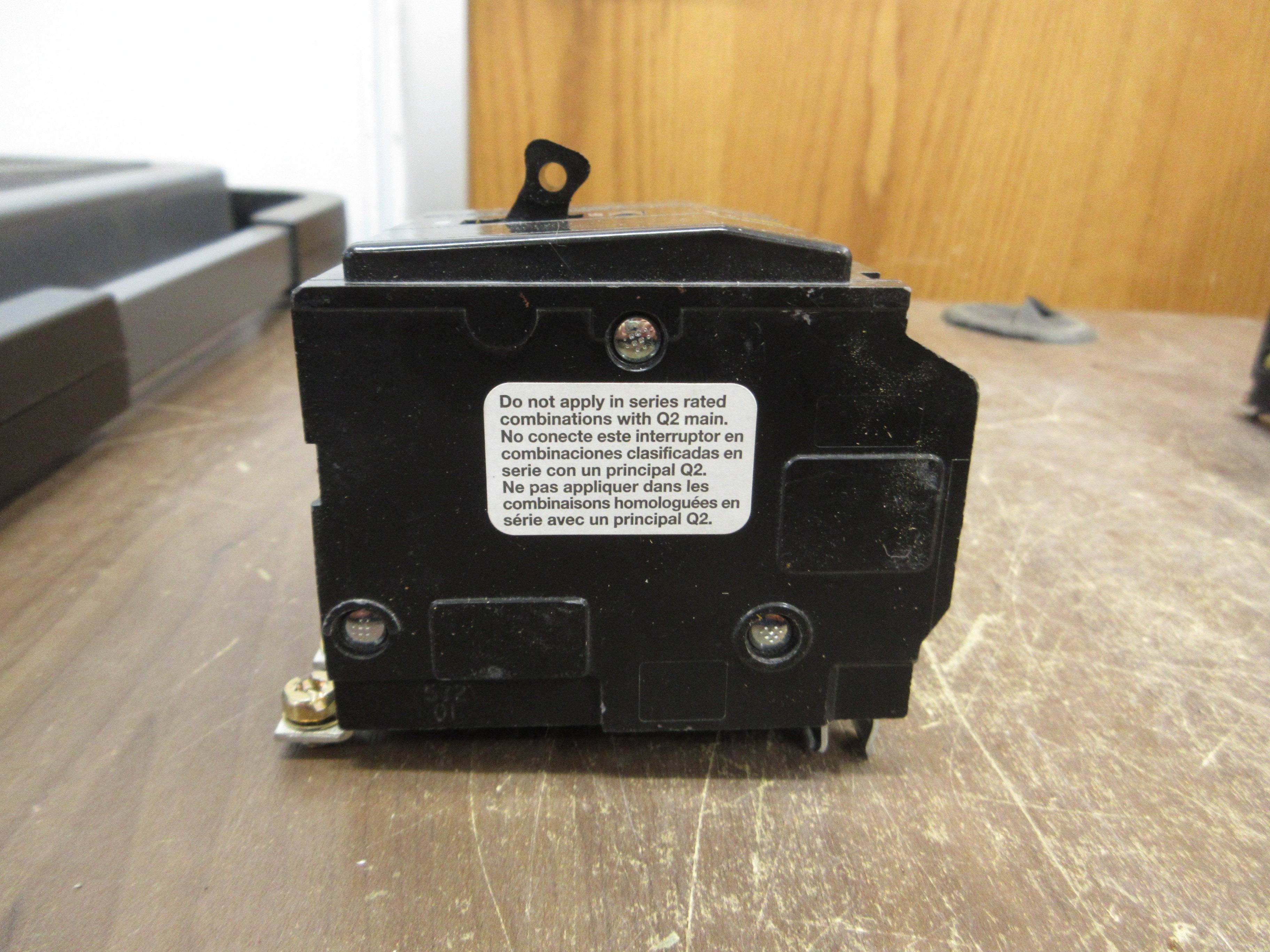 Square D Bolt-On Circuit Breaker QOB360 60A 240V 3P Used