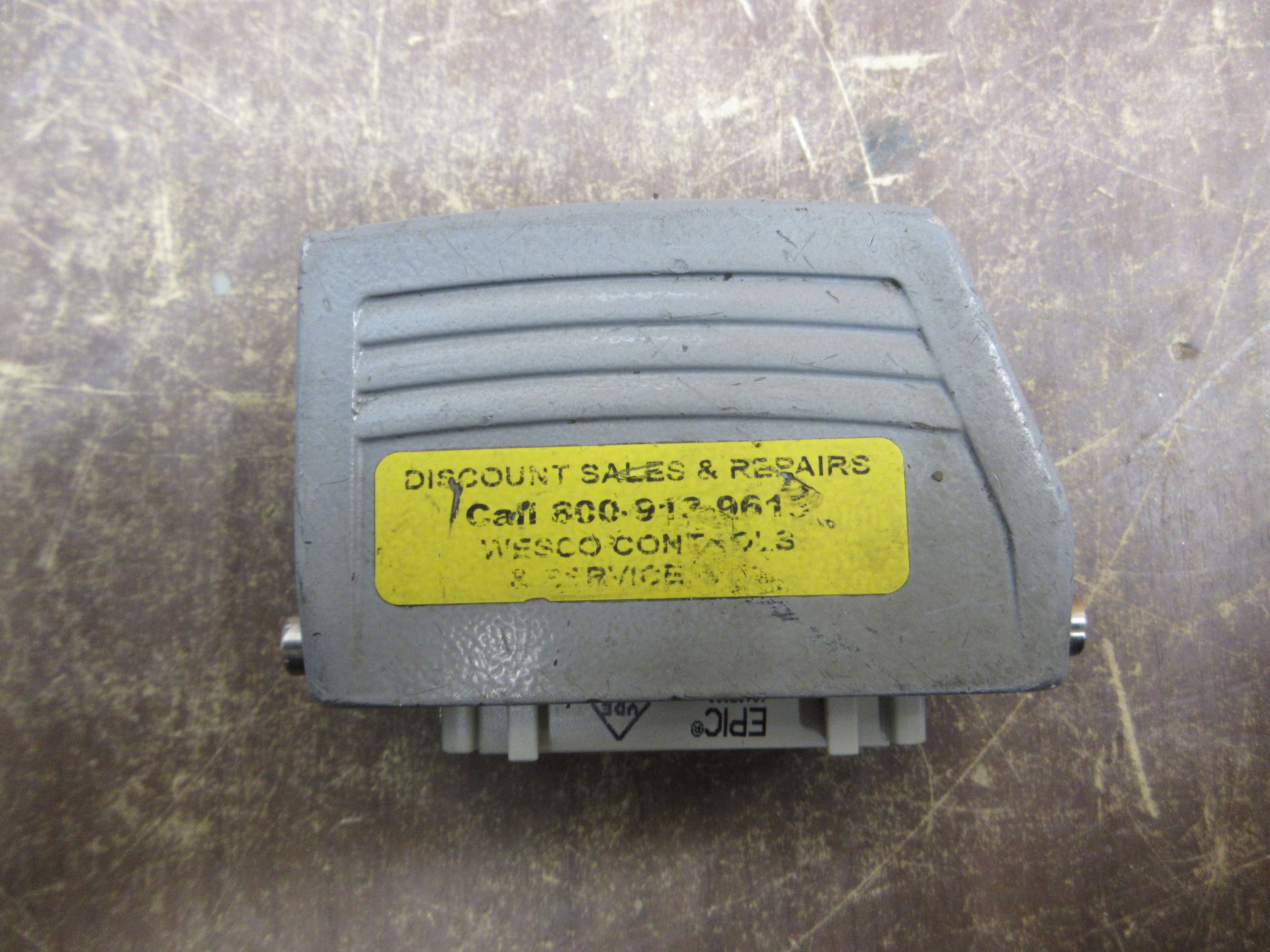 Weidmuller Epic Connector 10195000 16A 500V Used