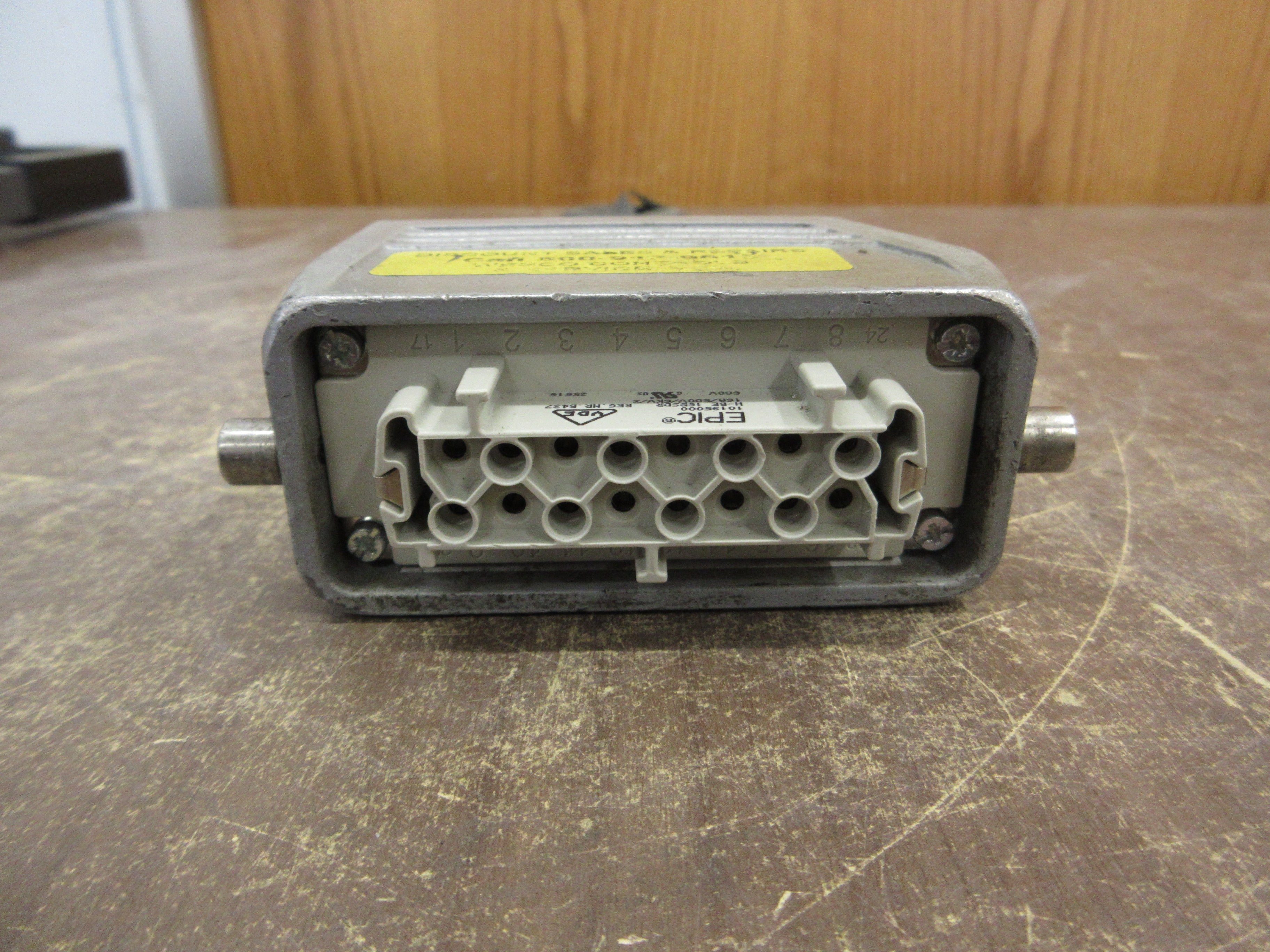 Weidmuller Epic Connector 10195000 16A 500V Used