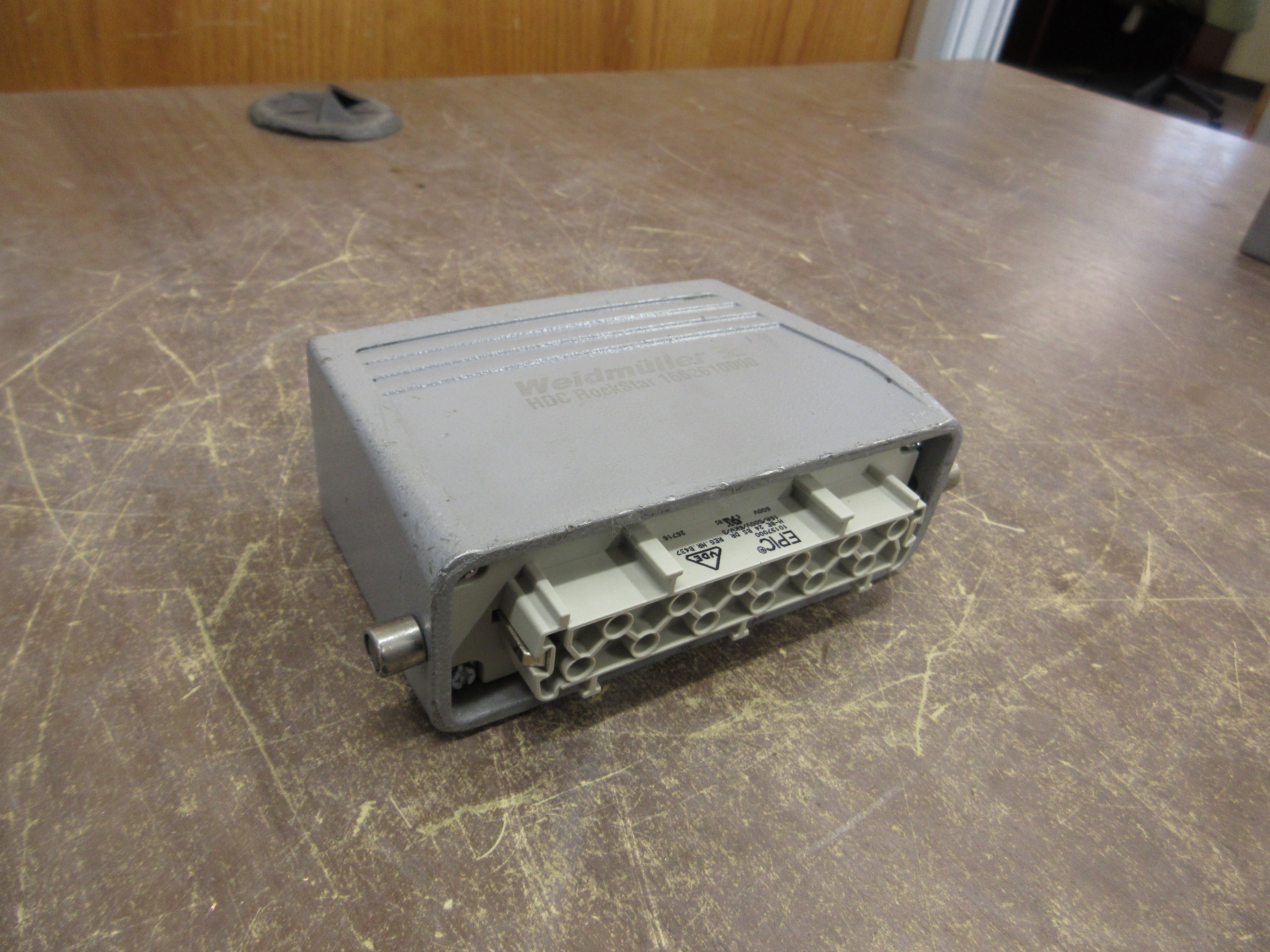 Weidmuller Epic Connector 1662610000/10197000 16A 500V Used