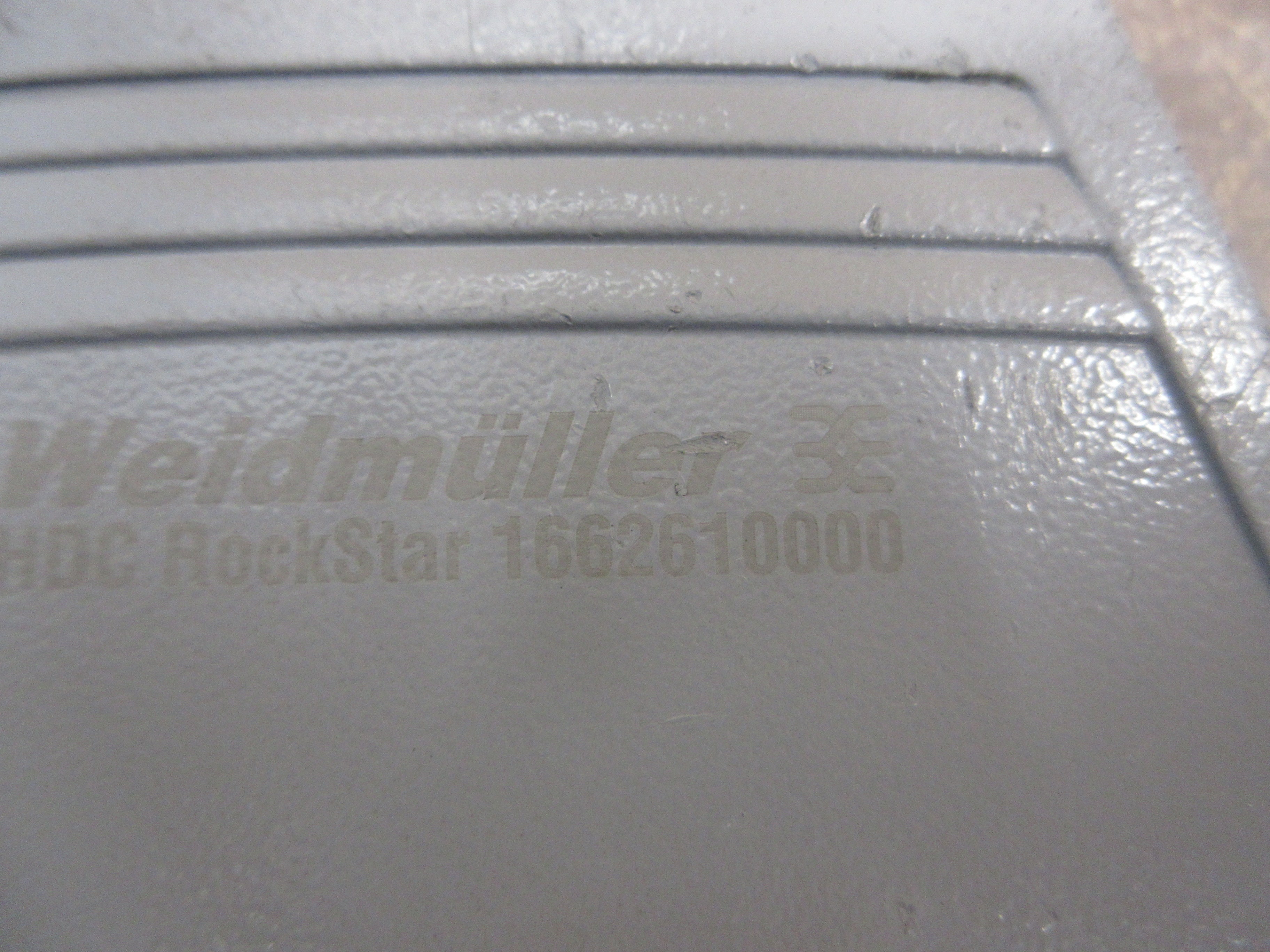 Weidmuller Epic Connector 1662610000/10197000 16A 500V Used