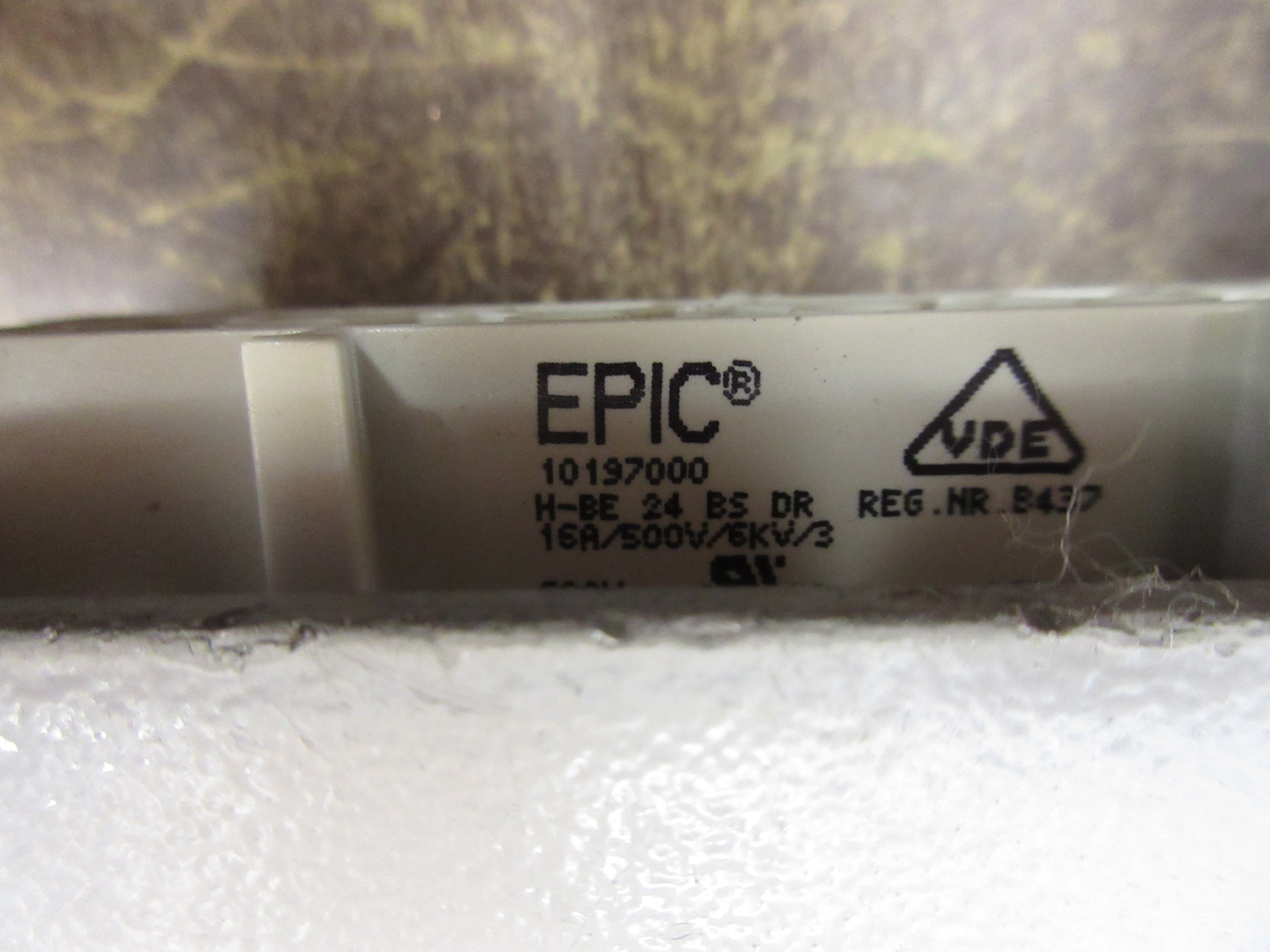 Weidmuller Epic Connector 1662610000/10197000 16A 500V Used