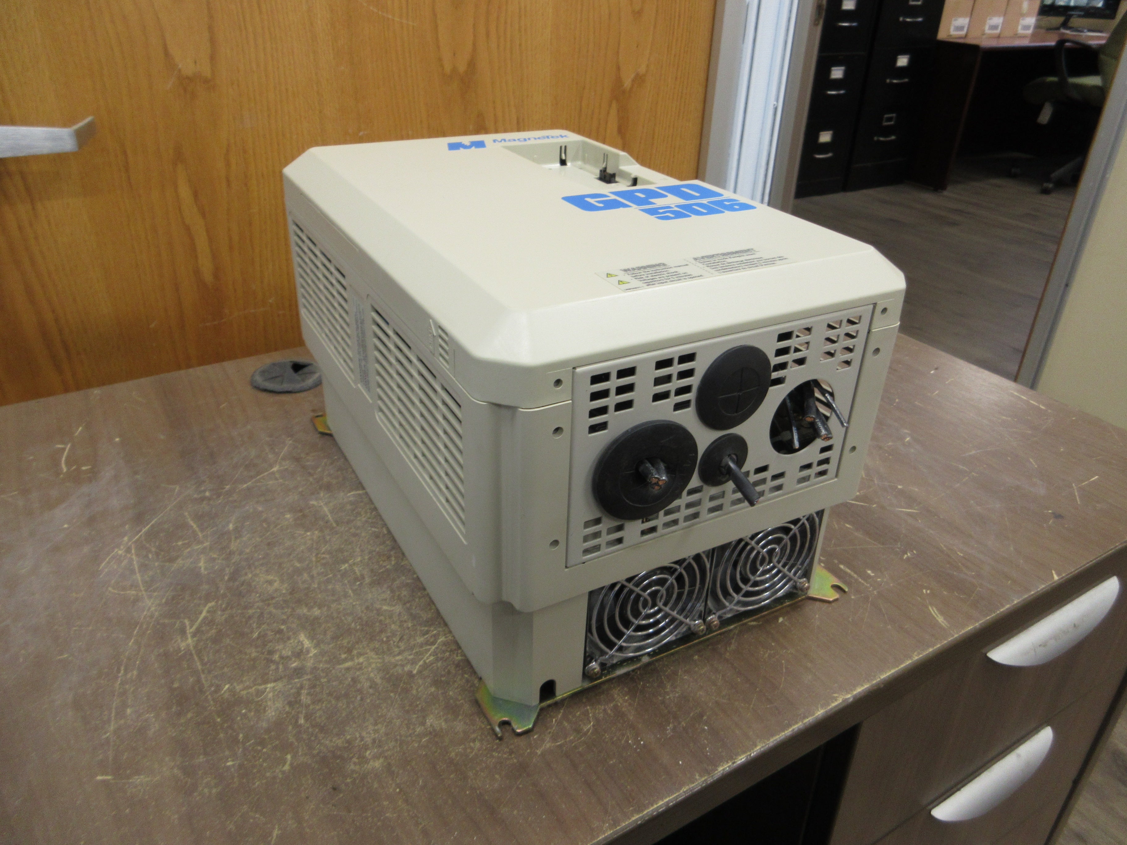 MagneTek GPD 506 AC Drive GPD506V-B027 20HP 3Ph *No Keypad* Used