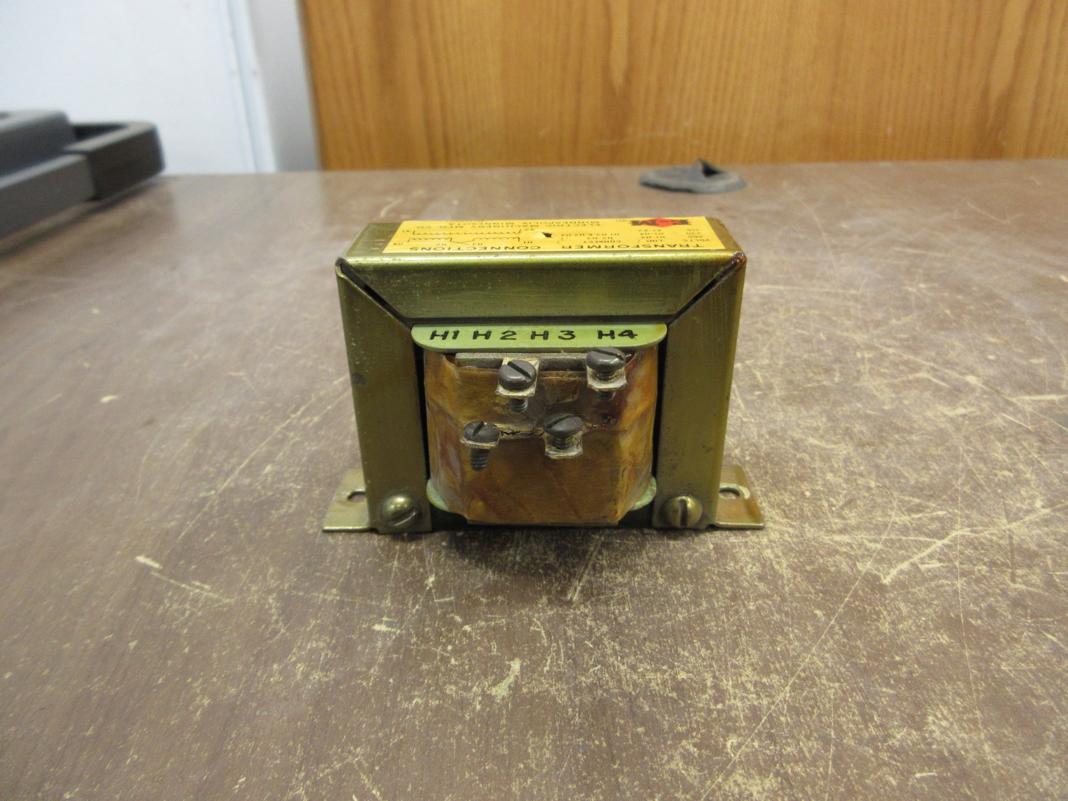 E-M Transformer 801A550F01 Pri: 230/460V Sec: 115V Used