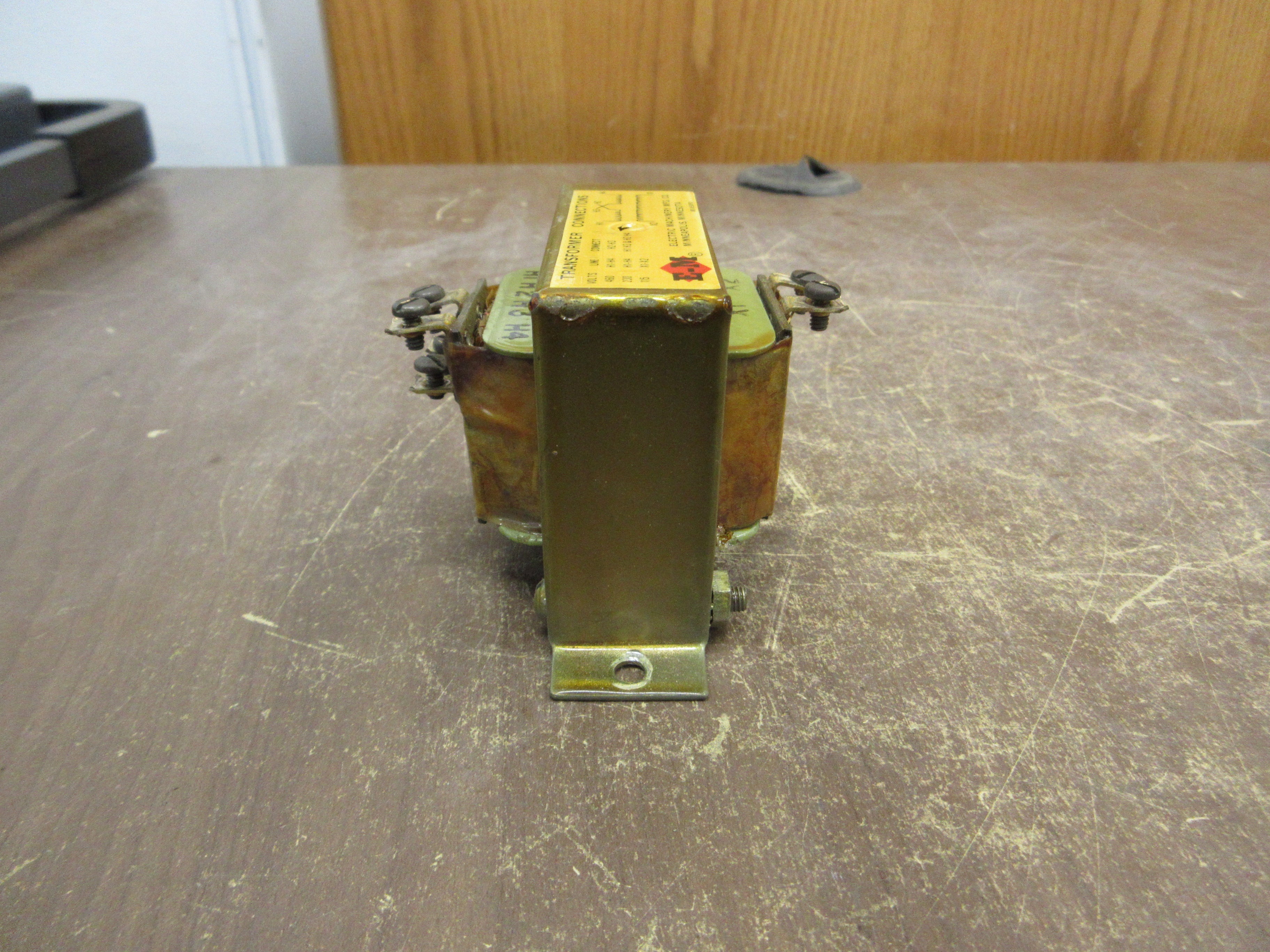 E-M Transformer 801A550F01 Pri: 230/460V Sec: 115V Used