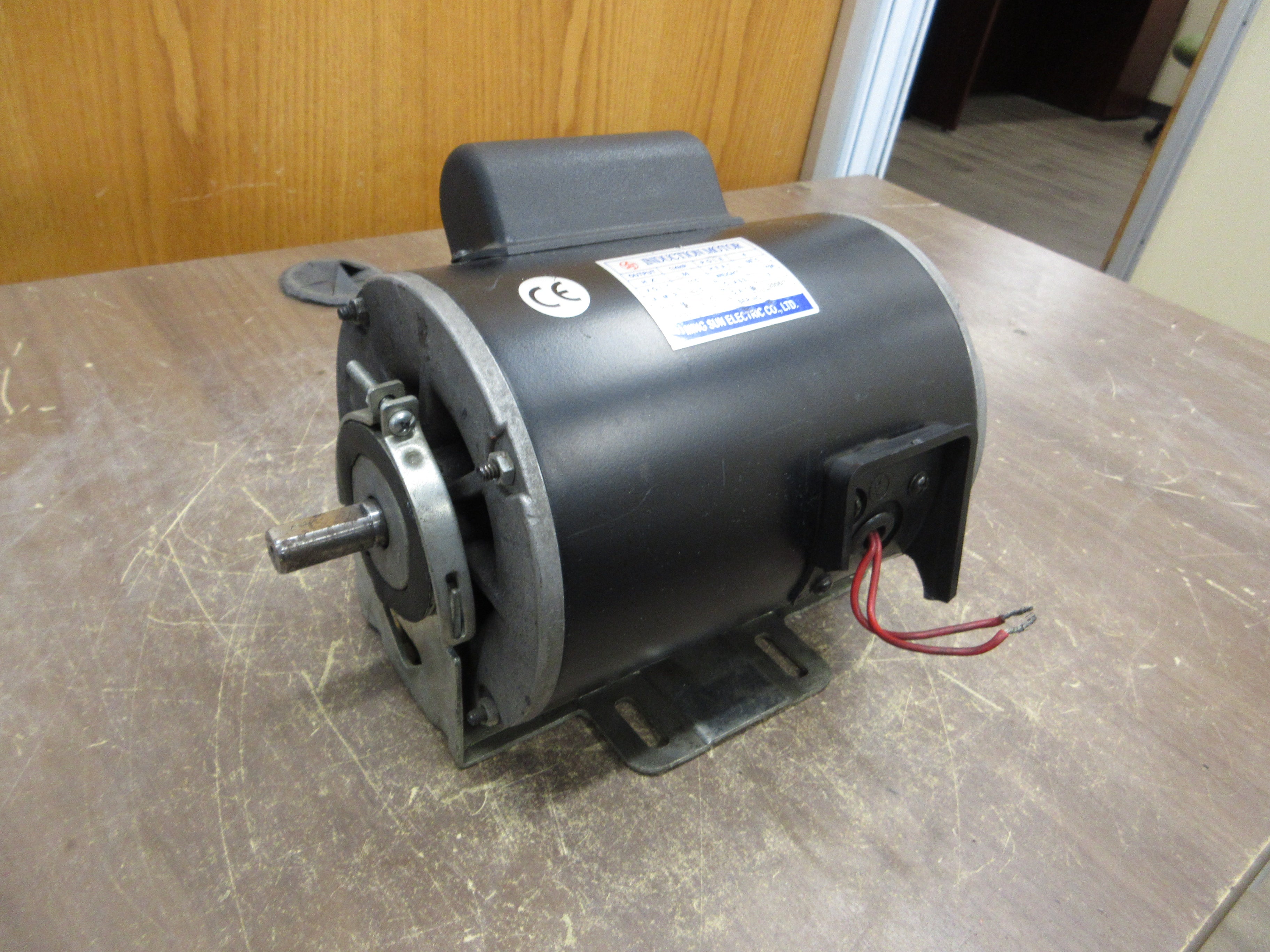 Ming Sun Electric Motor 1/4HP 1800RPM 115V 5A 4P 1Ph 60Hz Used