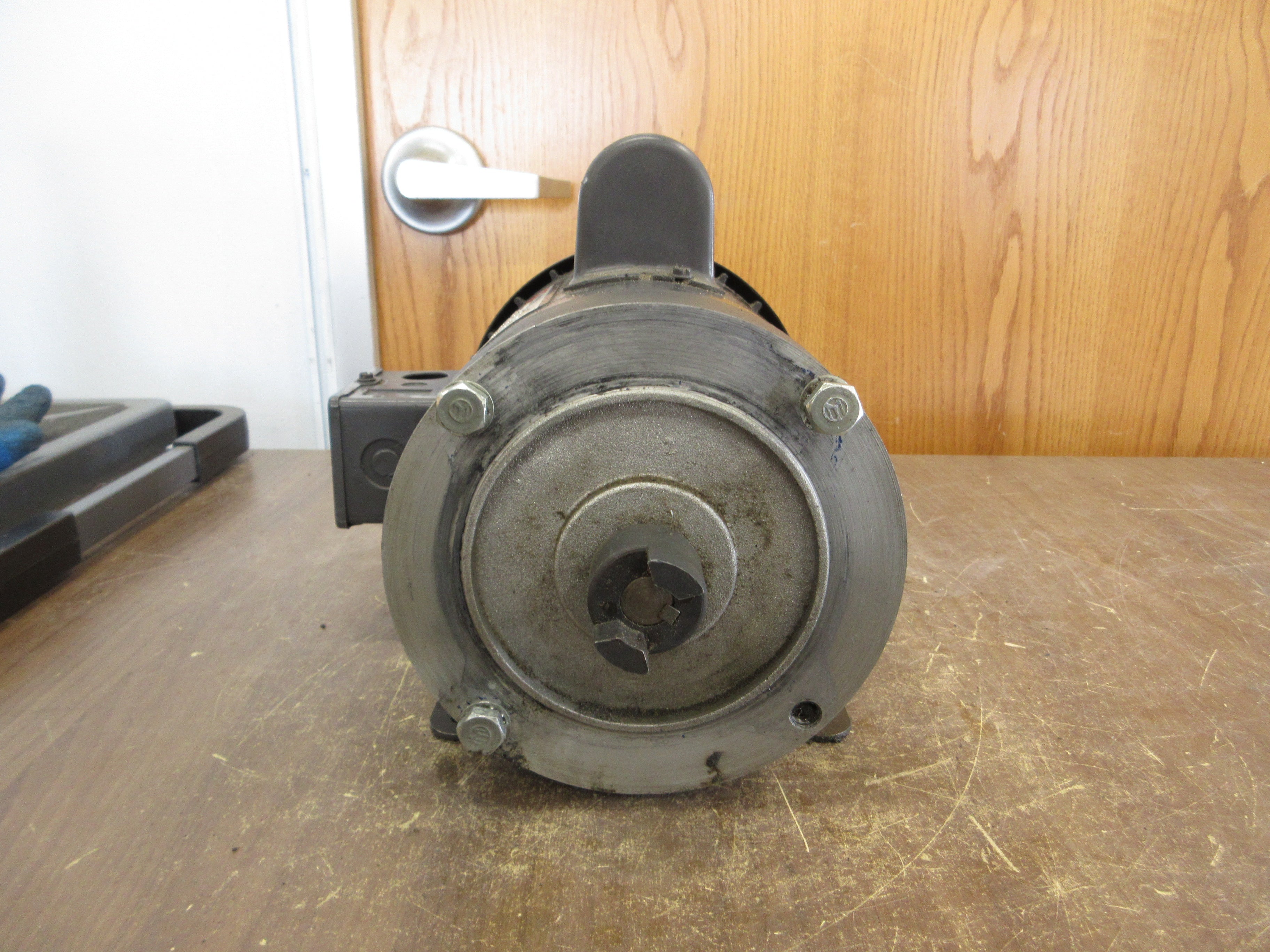 Dayton Motor 6K045J 1HP 1800RPM 115/230V 14/7A 1Ph 60Hz Frame: 56HC Used