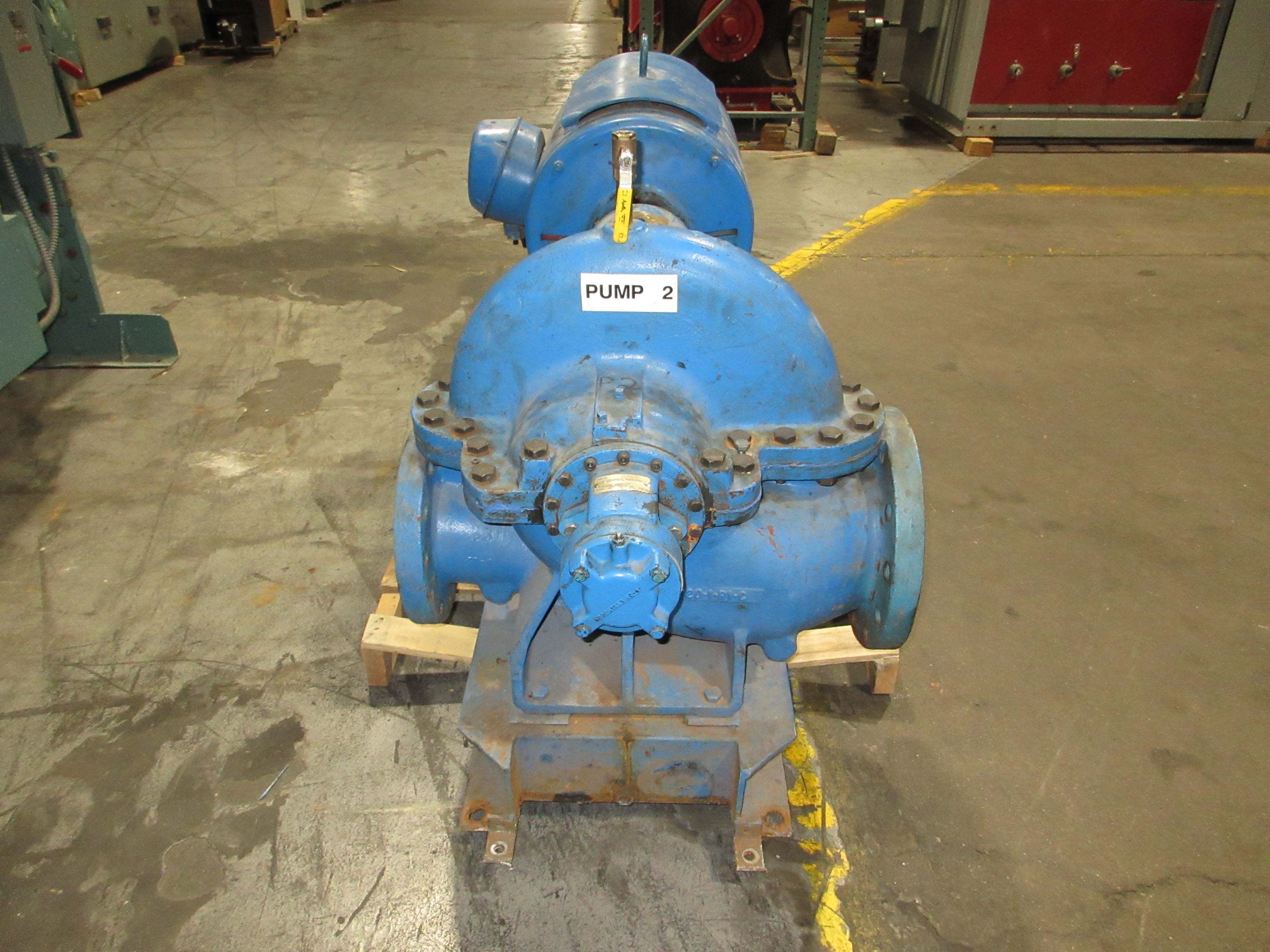 Paco Pump 29-60162750001A02-3 125HP 1770RPM 2100GPM 165TDH 230/460V 3Ph Used