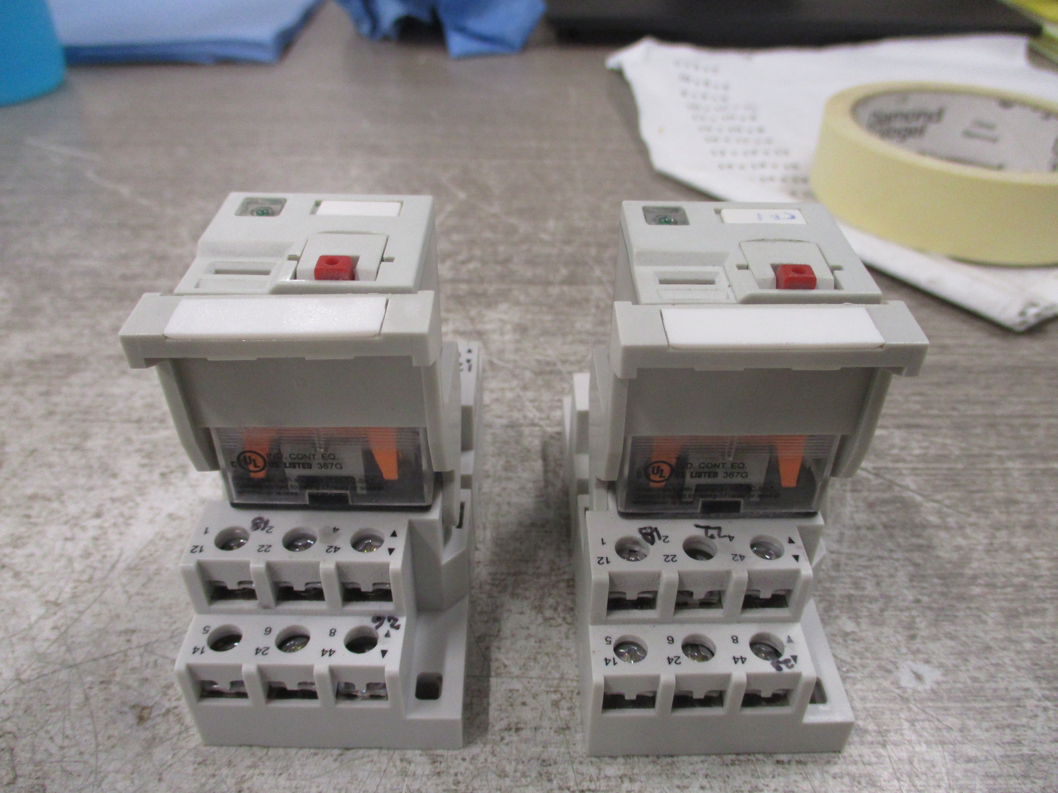 Automation Direct Relay 783-3C-240A 240V Coil W/Base *Lot of 2* Used