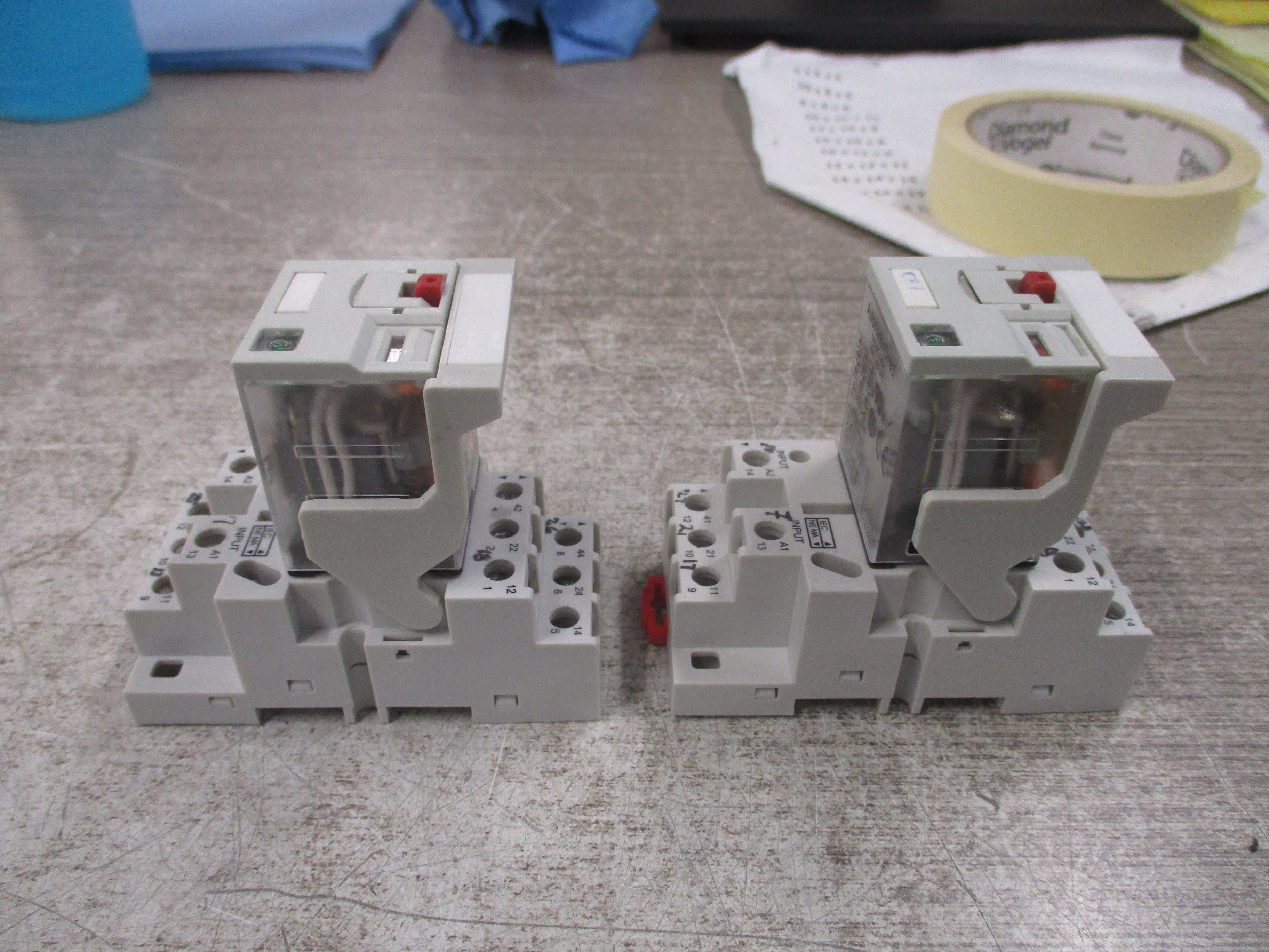 Automation Direct Relay 783-3C-240A 240V Coil W/Base *Lot of 2* Used