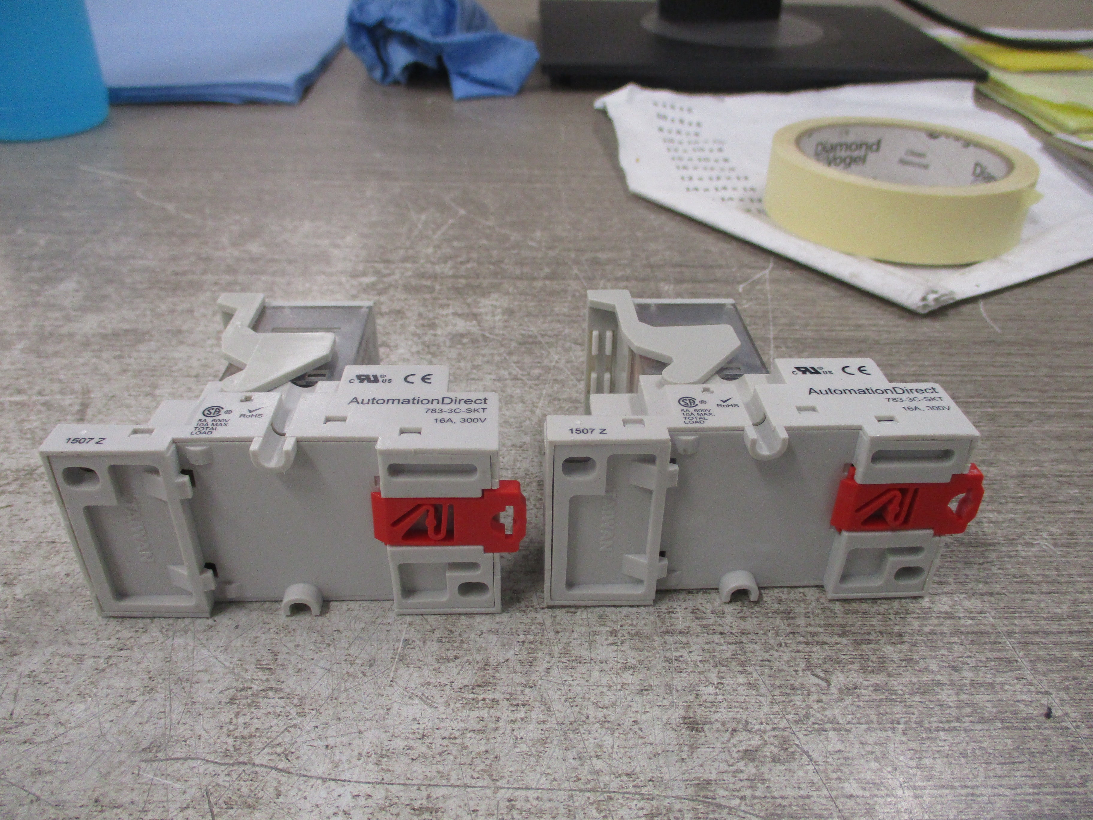 Automation Direct Relay 783-3C-240A 240V Coil W/Base *Lot of 2* Used