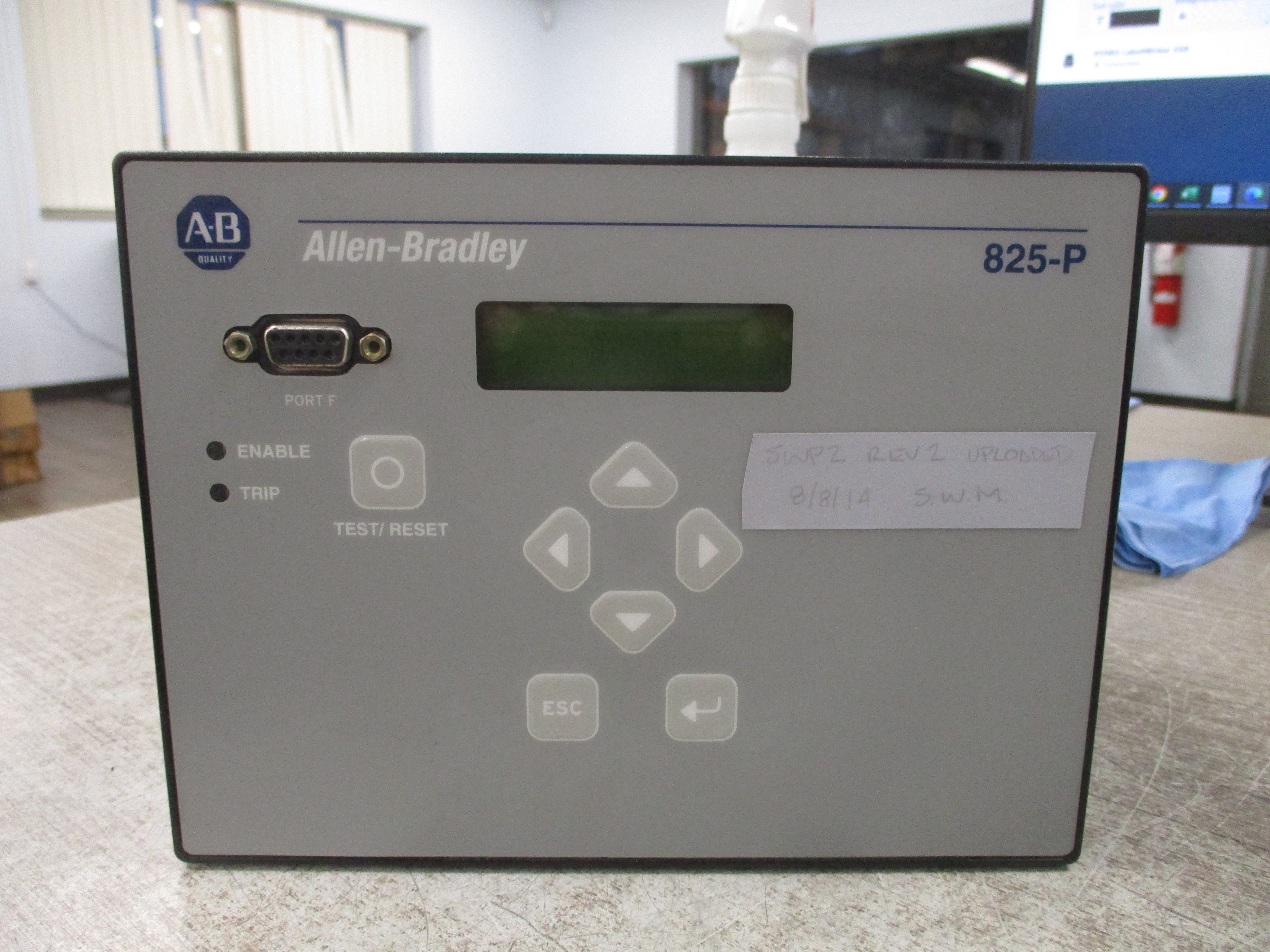 Allen-Bradley Modular Protection System 825-P* Ser. A 110-250VDC 110-240VAC Used