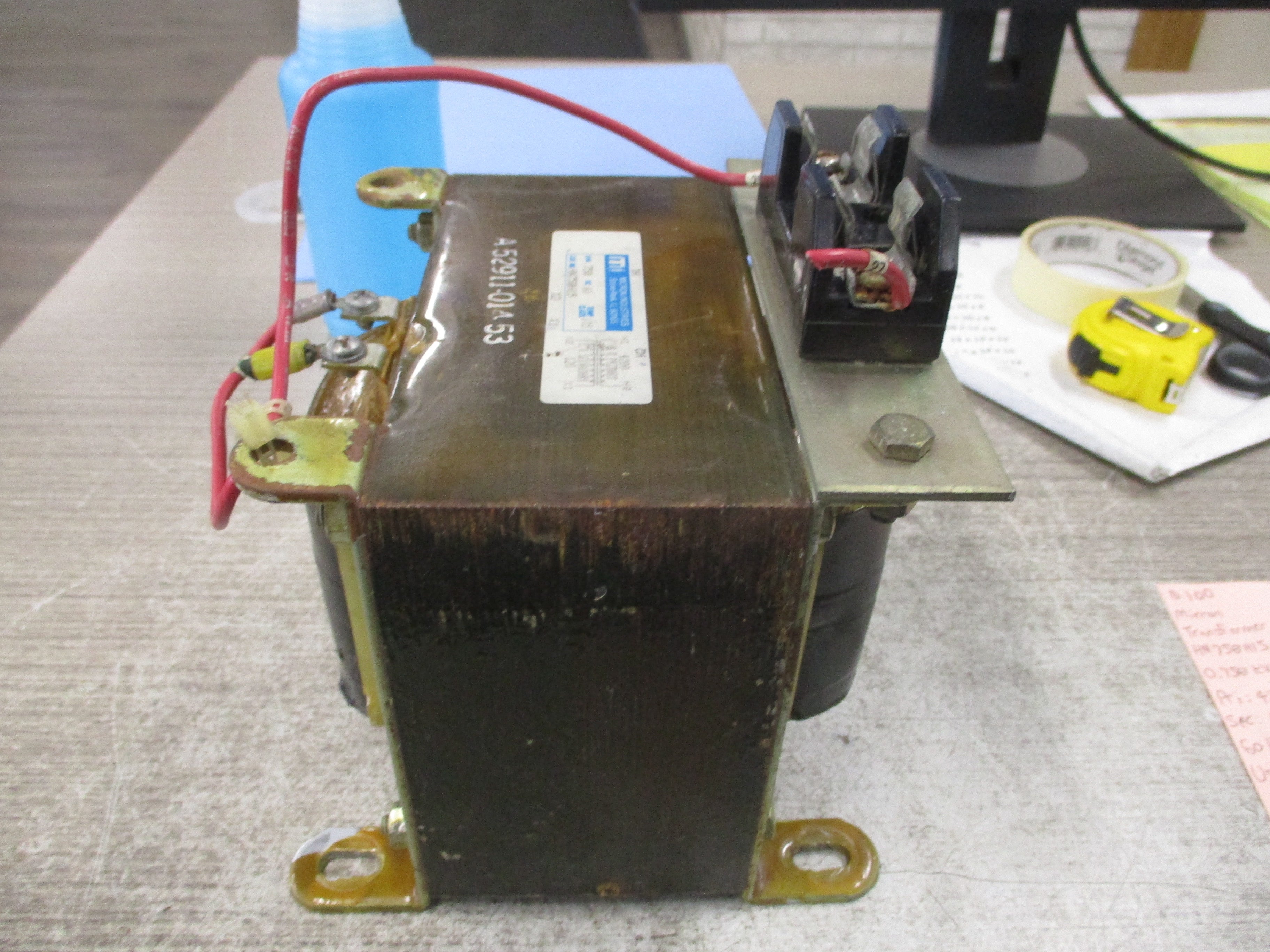 Micron Transformer HN750H15 0.750KVA Pri: 4200V Sec: 120V 60Hz Used