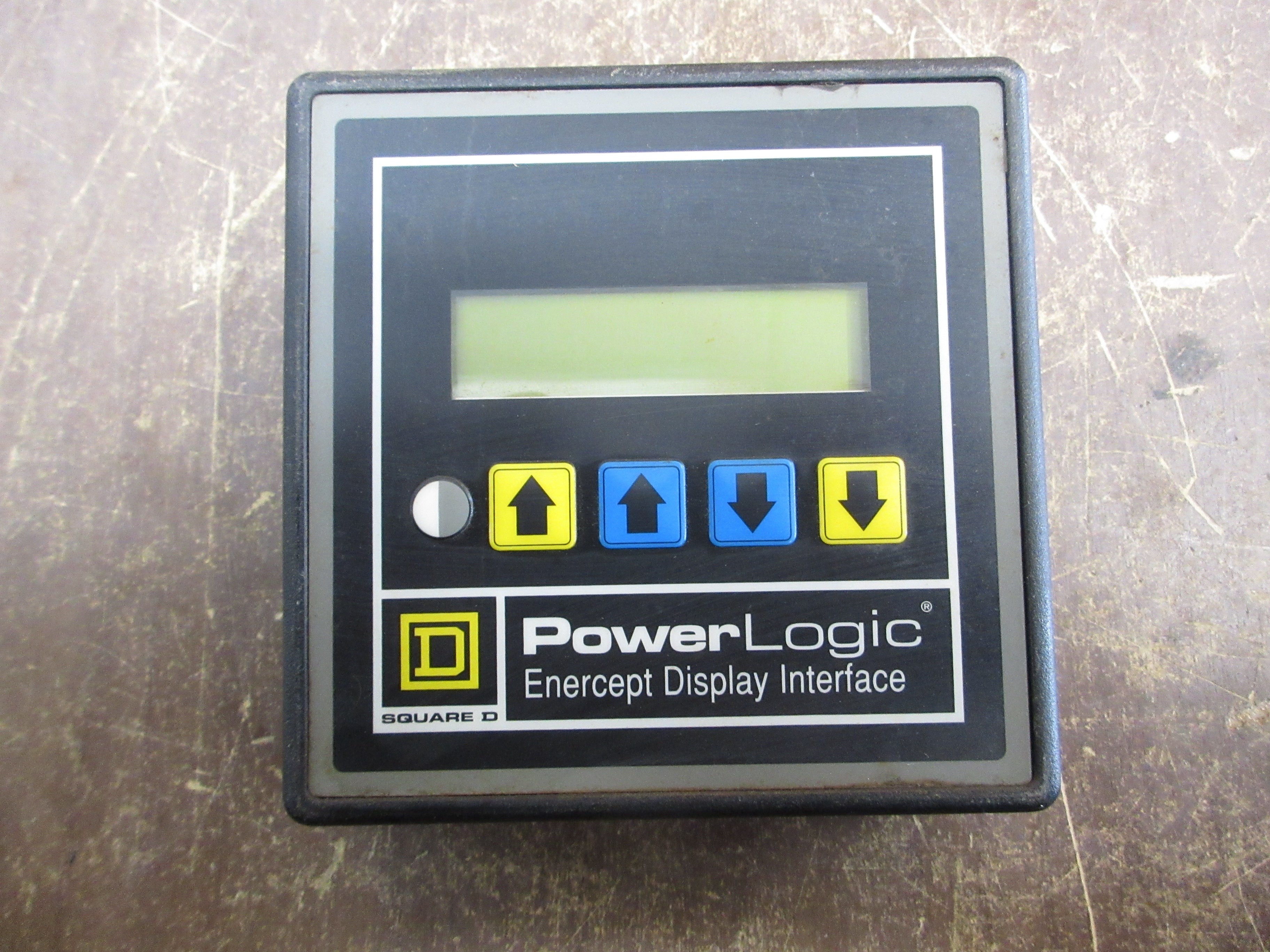 Square D PowerLogic Enercept Display Interface 3020 EDI-32 Used