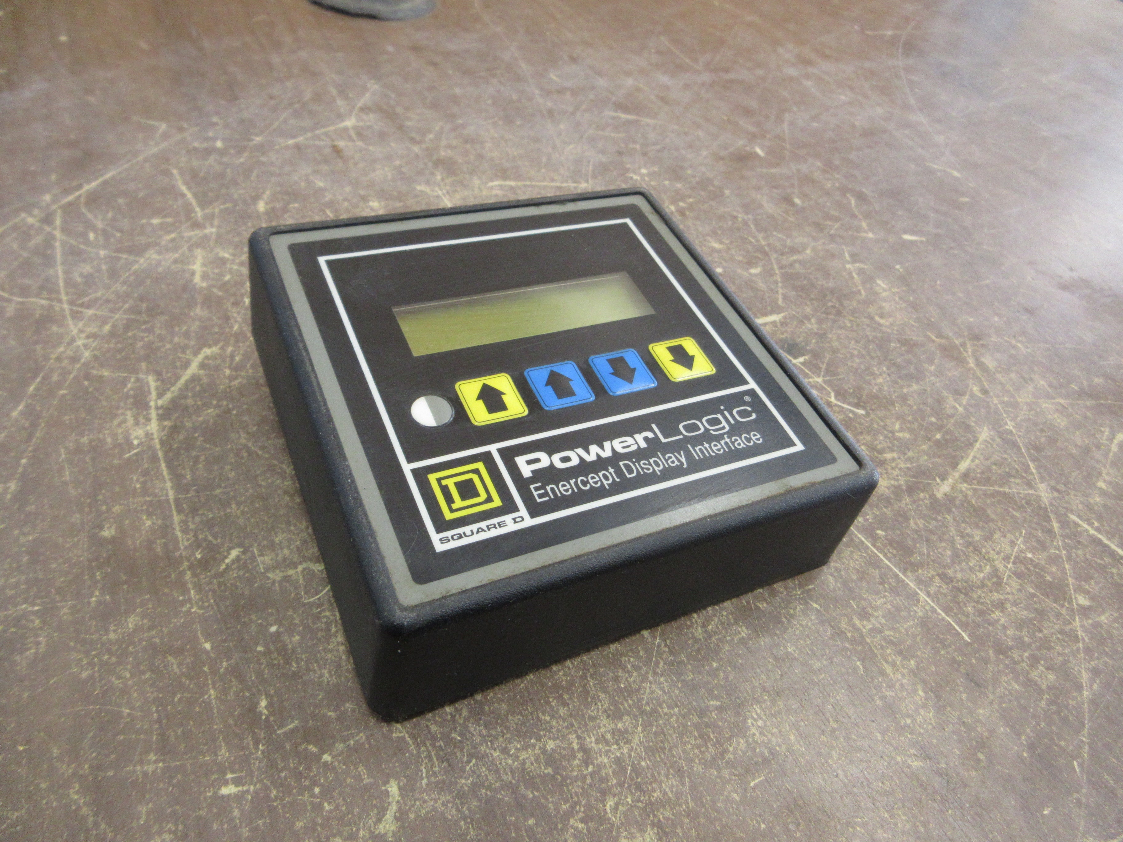 Square D PowerLogic Enercept Display Interface 3020 EDI-32 Used