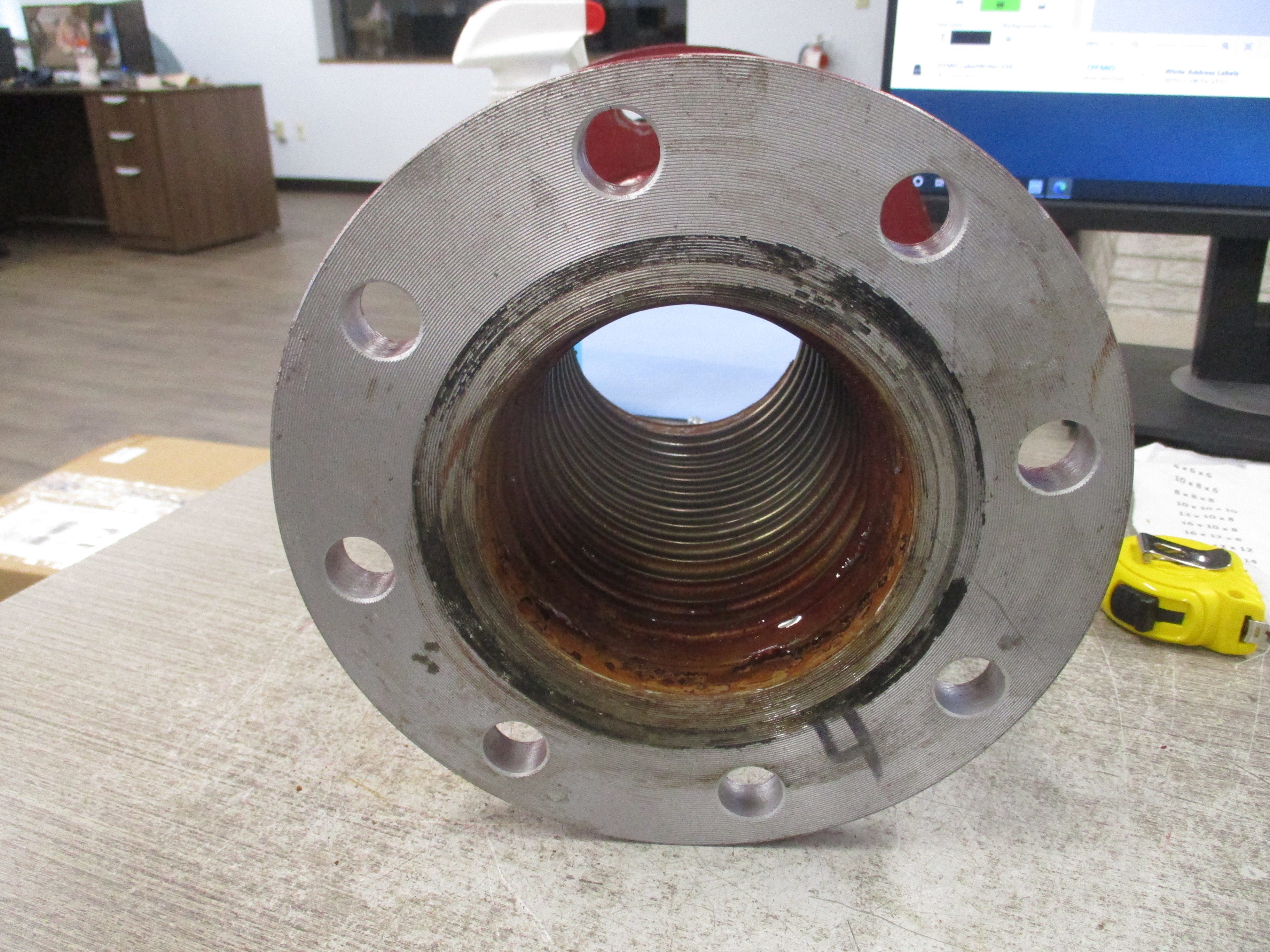 Misc. Brand Flexible Conduit PF0400 L-525 Size: 4" Length: 8" Used