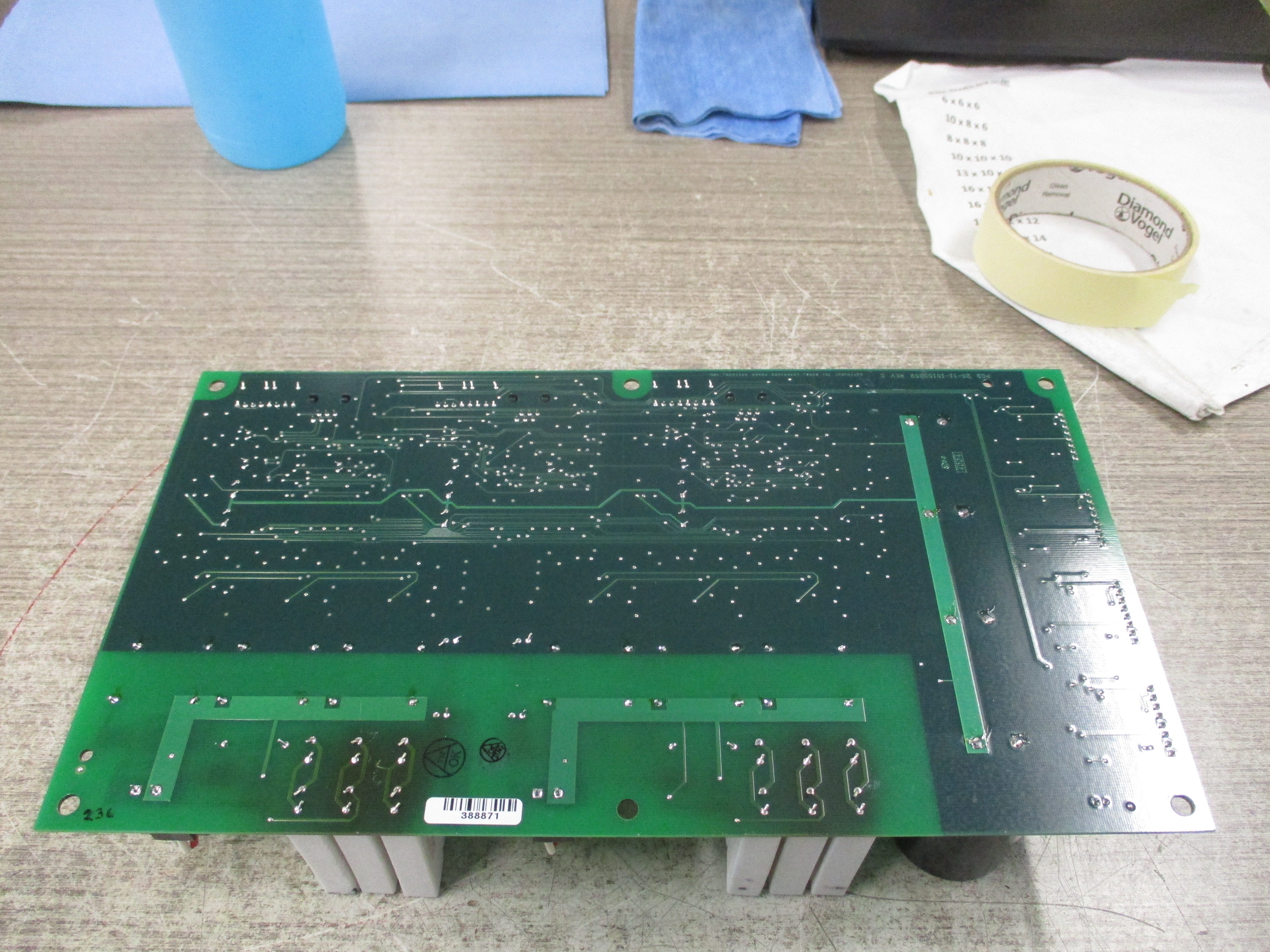 LayerZero OPTS Triple Mod. Red. Gate Drive Board 40-11-10030101 Rev. A Used