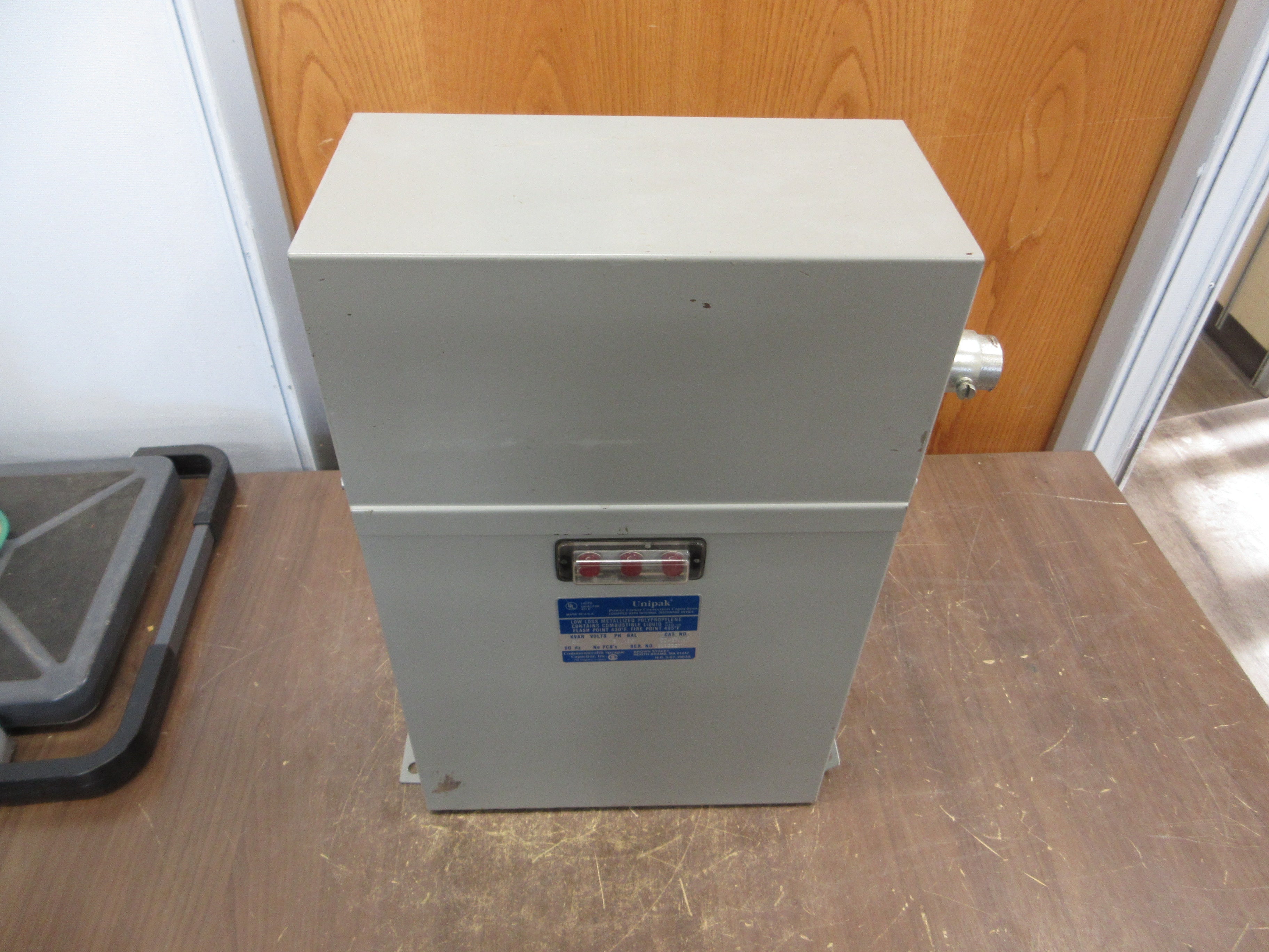 Commonwealth Sprague Unipak Capacitor 5043PMUF 50kVAR 480V 3Ph Used