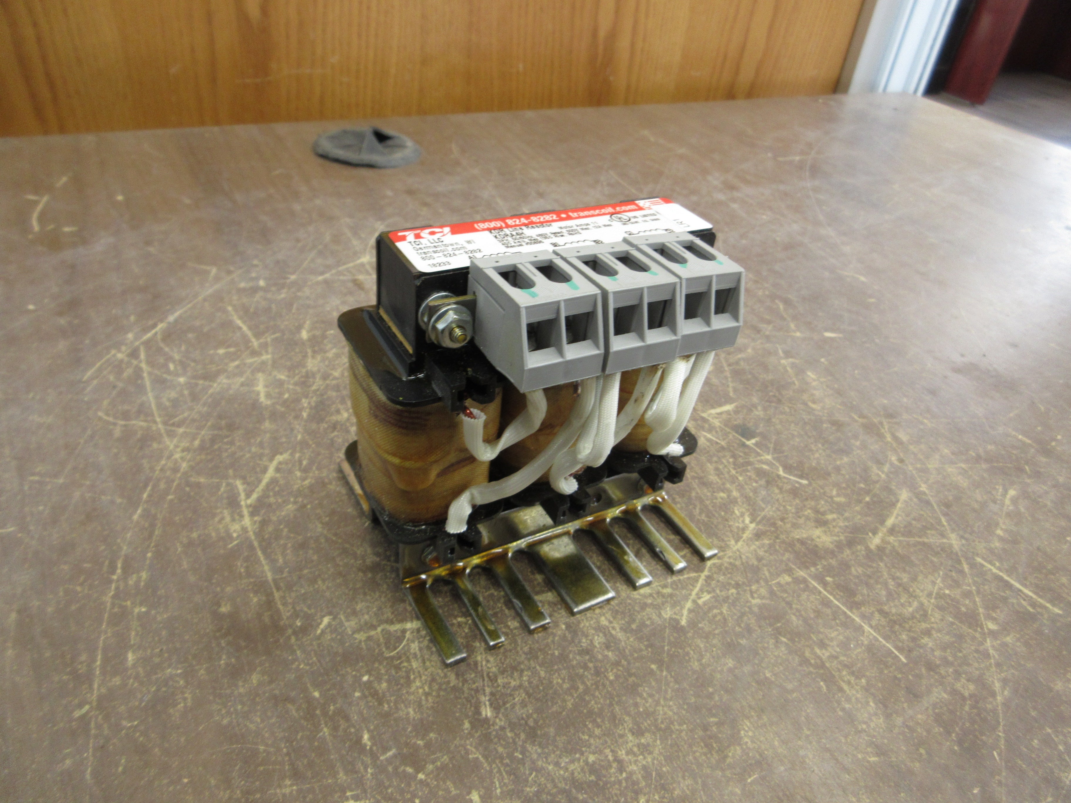 TCI KDR Line Reactor KDRA4H 11A Motor 480V 3Ph 60Hz Used