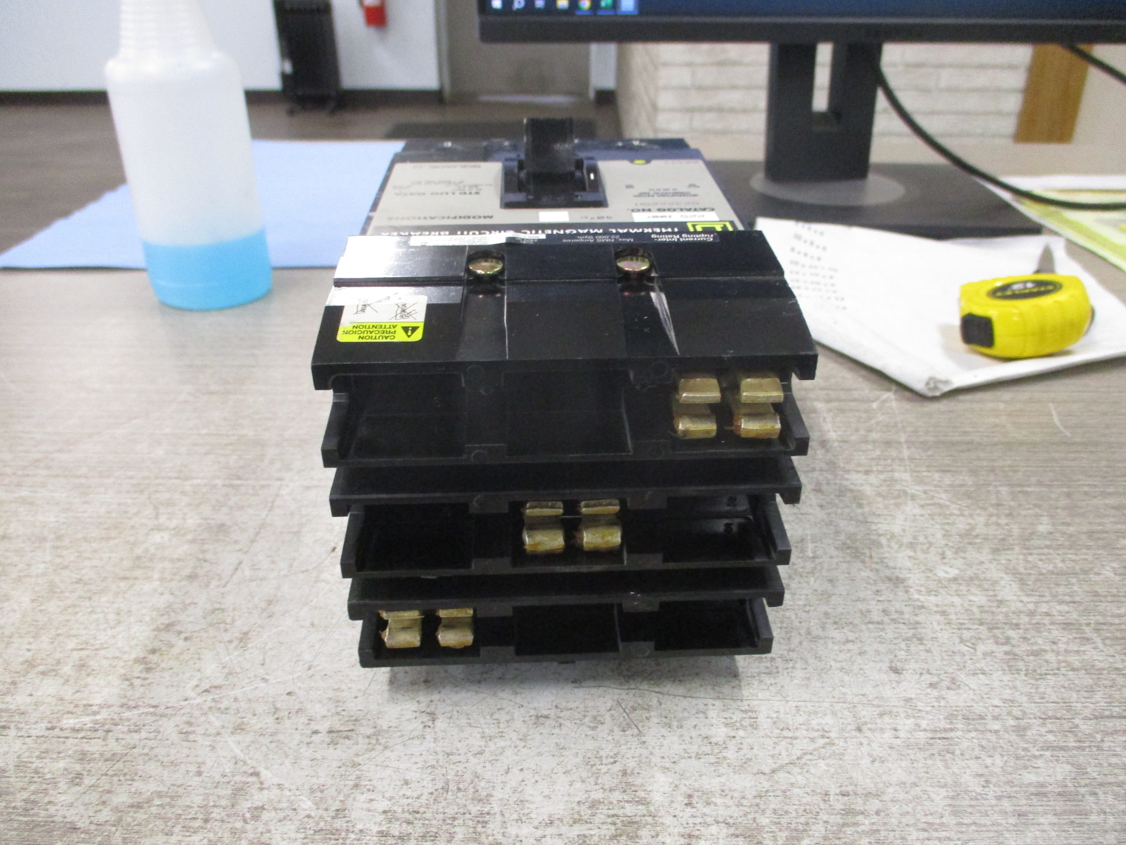 Square D I-Line Circuit Breaker Q232225H 225A 240V 22KA 3P Used