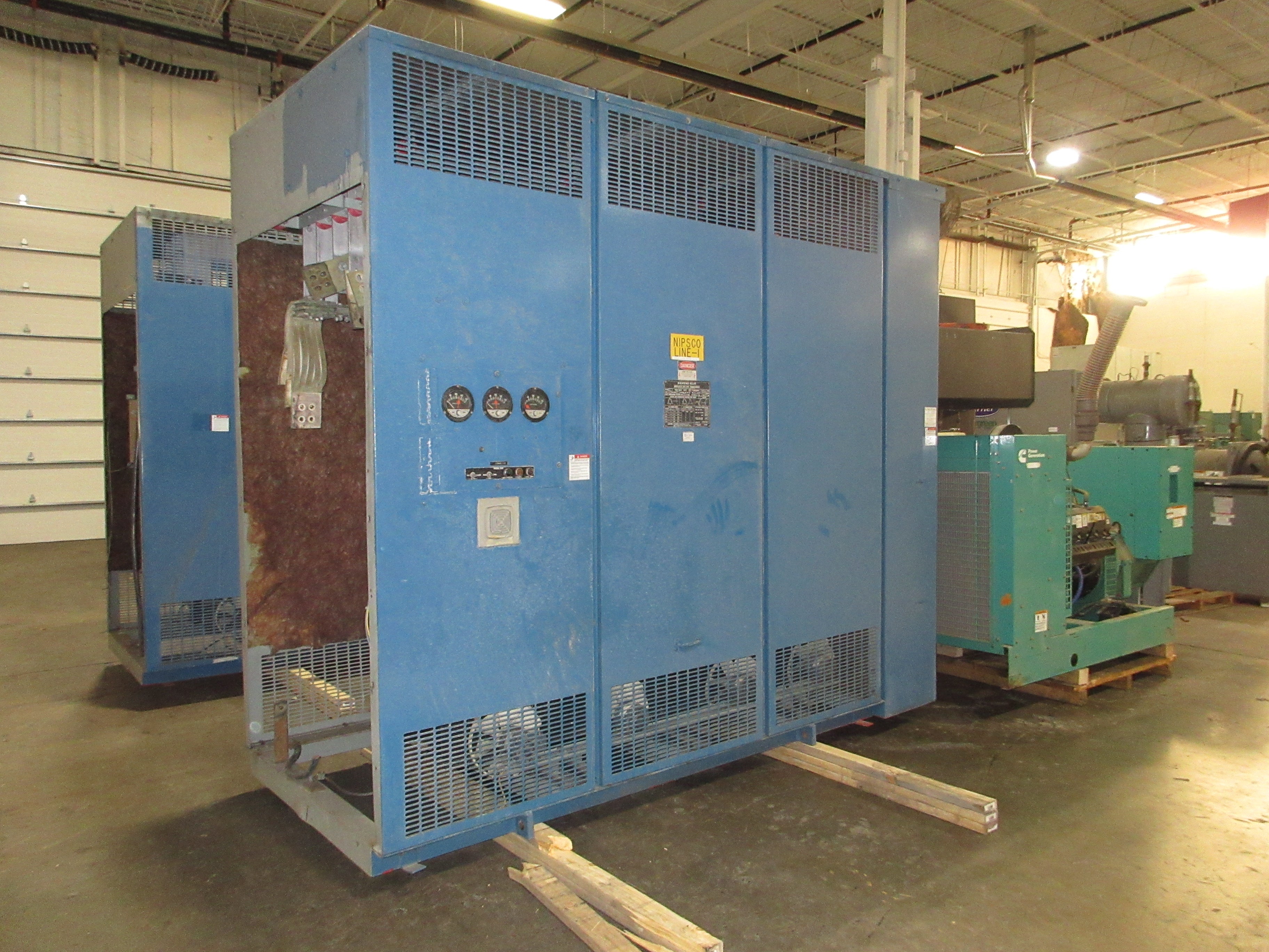 Siemens-Allis Transformer 2500kVA Pri: 4160V Sec: 480Y/277V 60Hz 3Ph Used