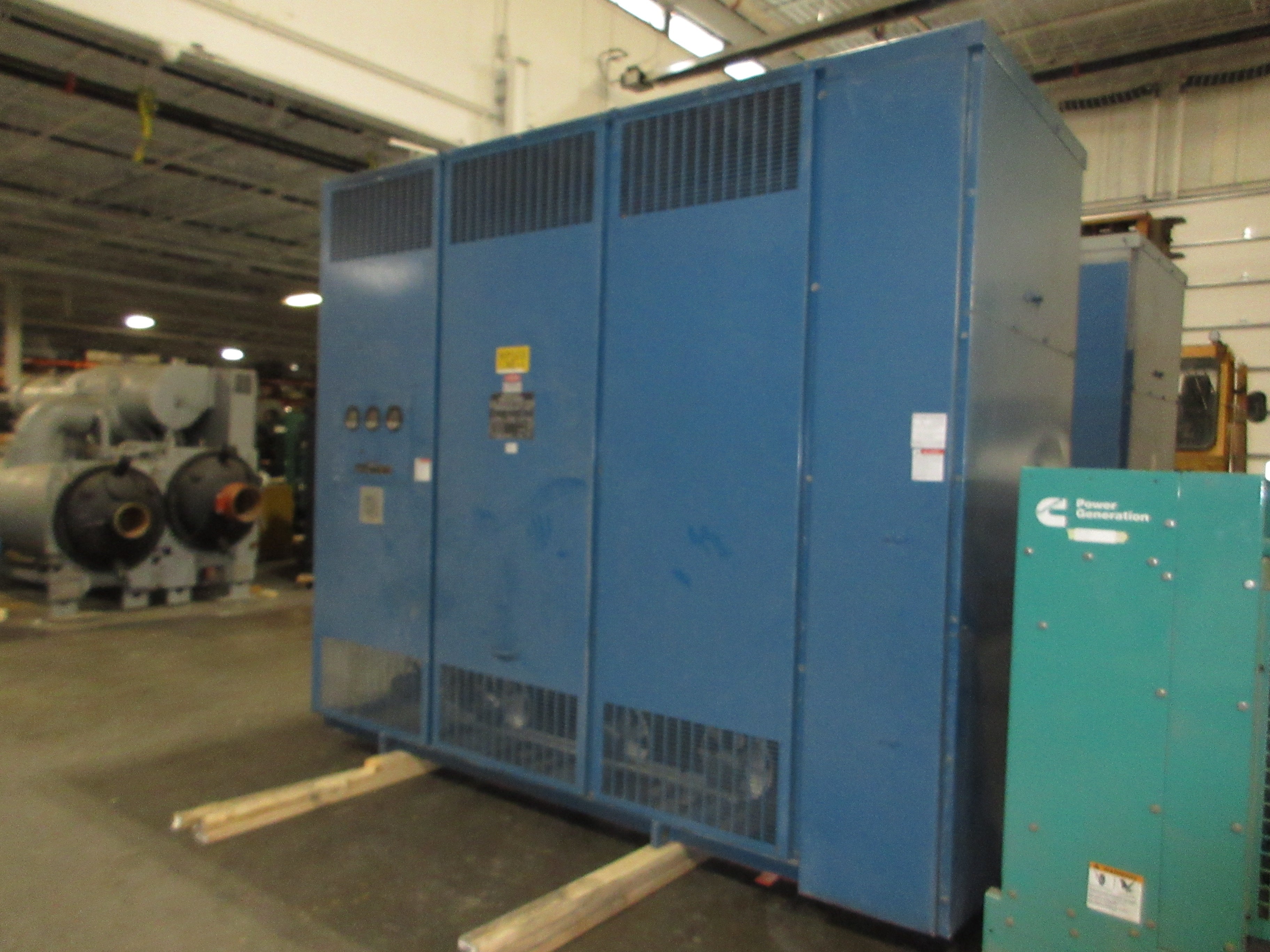 Siemens-Allis Transformer 2500kVA Pri: 4160V Sec: 480Y/277V 60Hz 3Ph Used
