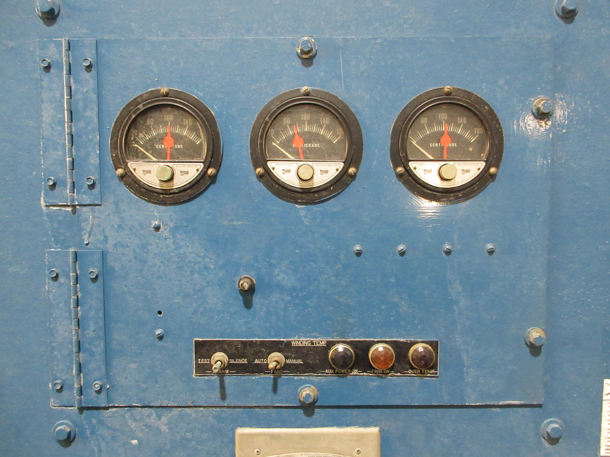 Siemens-Allis Transformer 2500kVA 3Ph 60Hz Pri: 4160V Sec: 480Y/277V Used