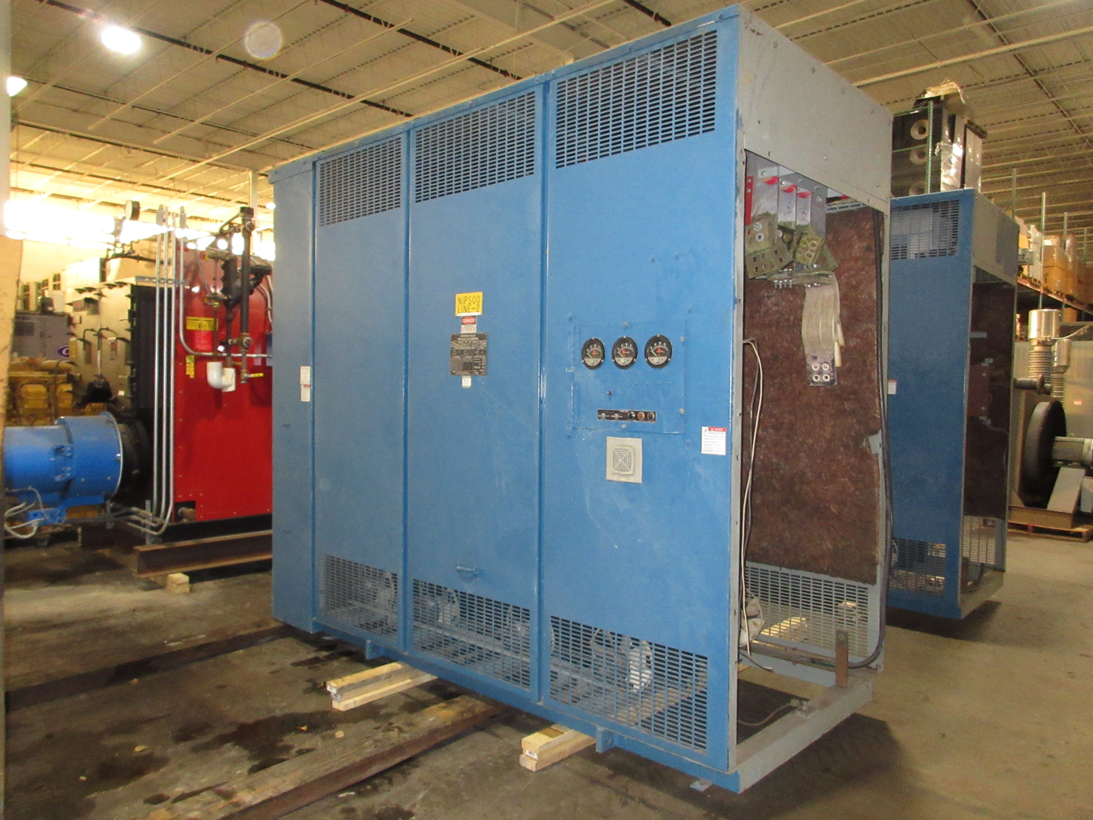 Siemens-Allis Transformer 2500kVA 3Ph 60Hz Pri: 4160V Sec: 480Y/277V Used