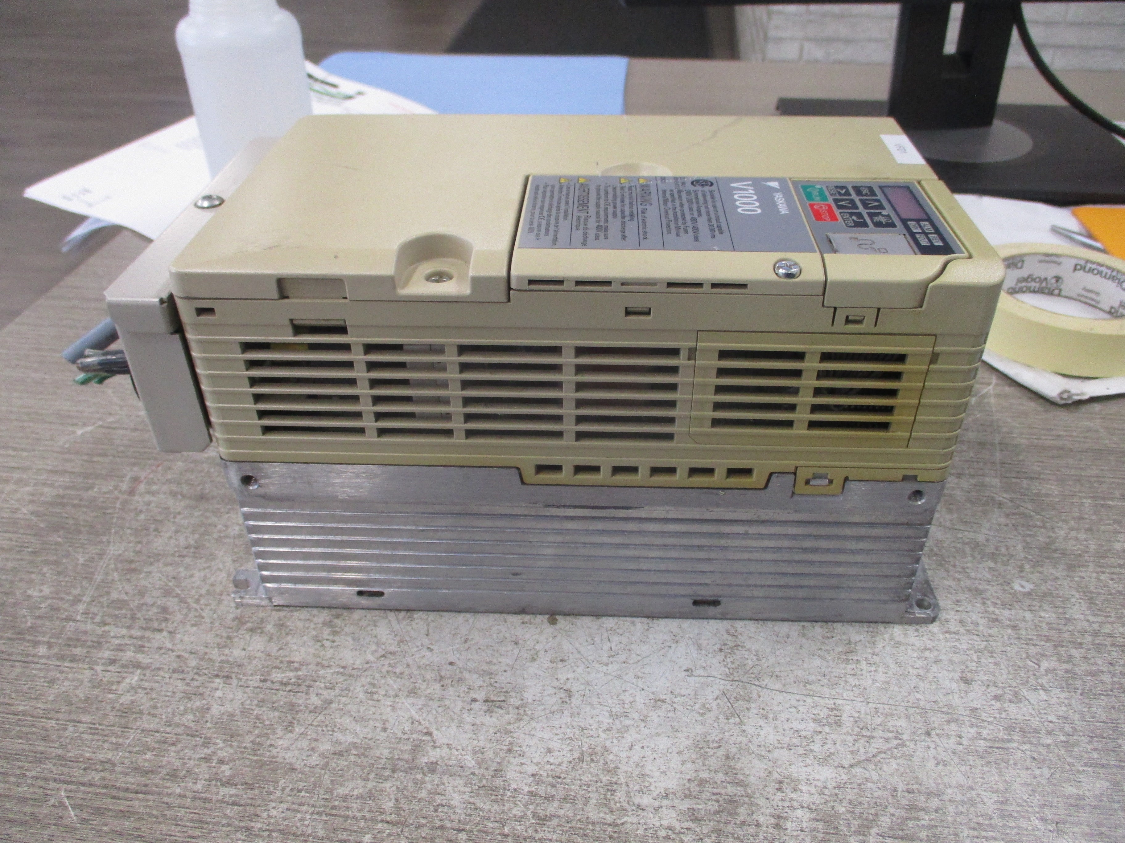 Yaskawa V1000 AC Drive CIMR-VU2A0030FAA 10HP 3Ph Input: AC3PH 200-240V 50/60Hz