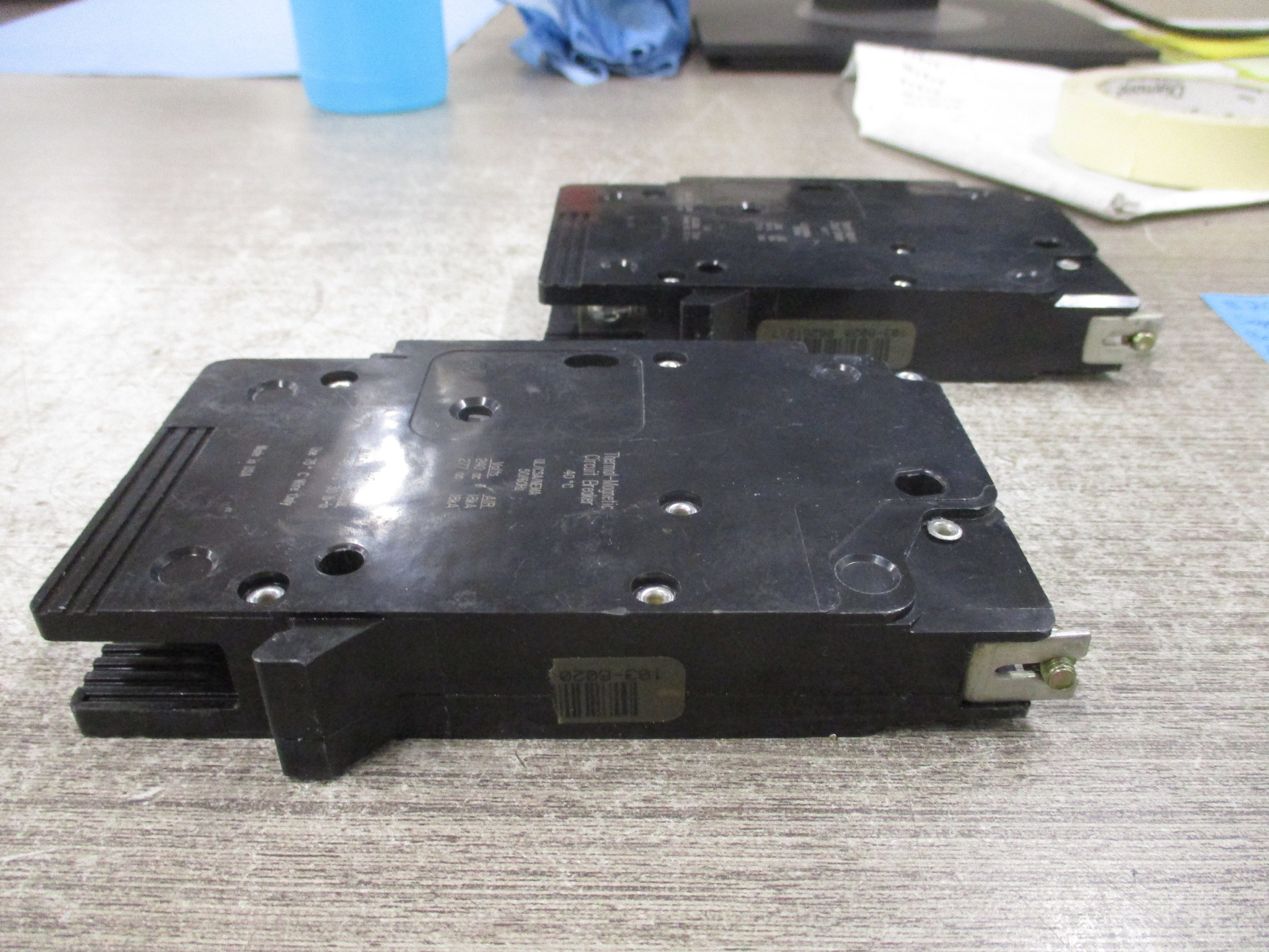 Square D Bolt-on Circuit Breaker EDB14020 Ser. 1 20A 277V 1P *Lot of 2* Used