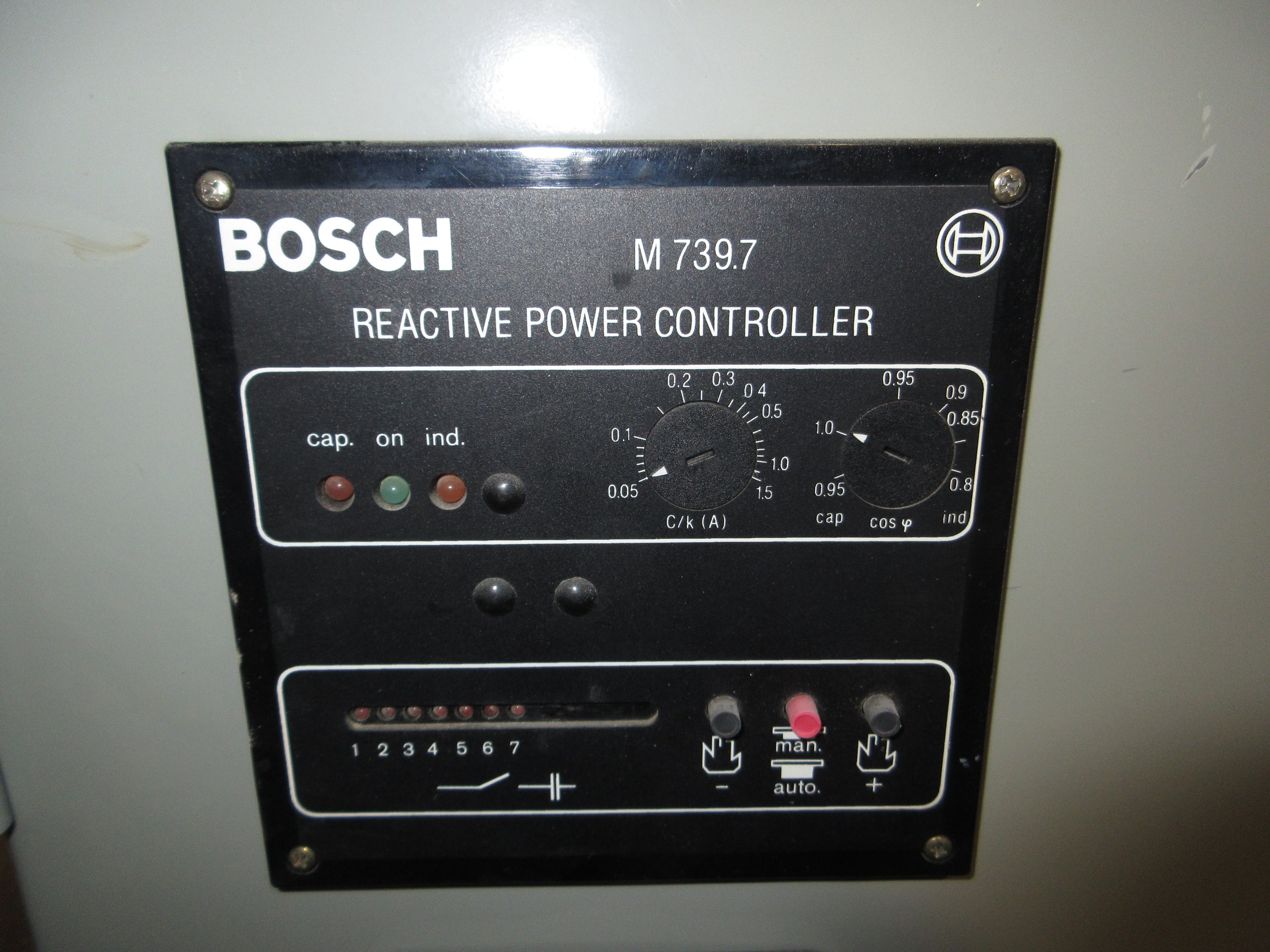 RTE Aerovox Capacitor APFC 100kVAR 480V 175A 3Ph 3W Bosh M739.7 Controller Used