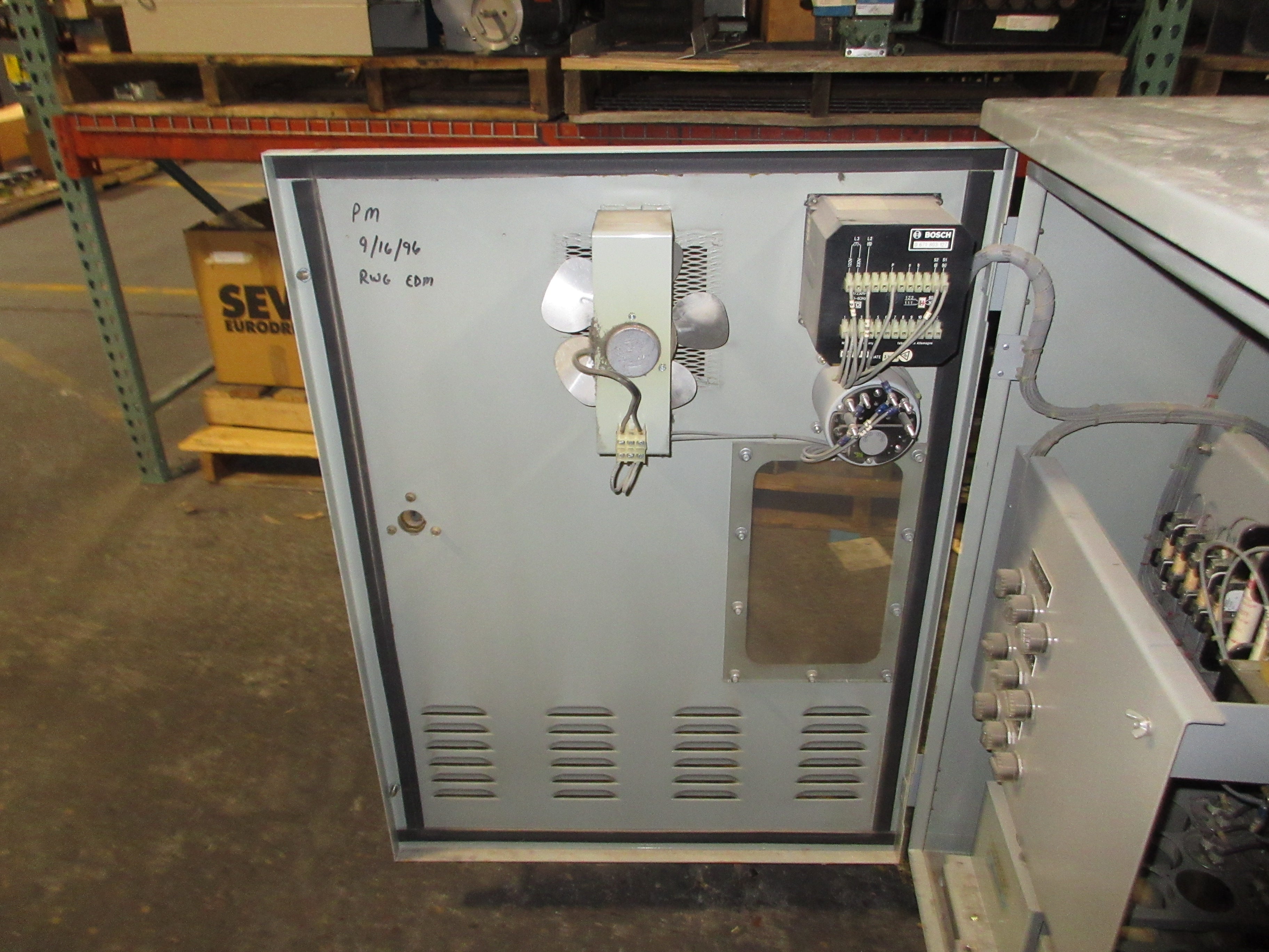 RTE Aerovox Capacitor APFC 100kVAR 480V 175A 3Ph 3W Bosh M739.7 Controller Used