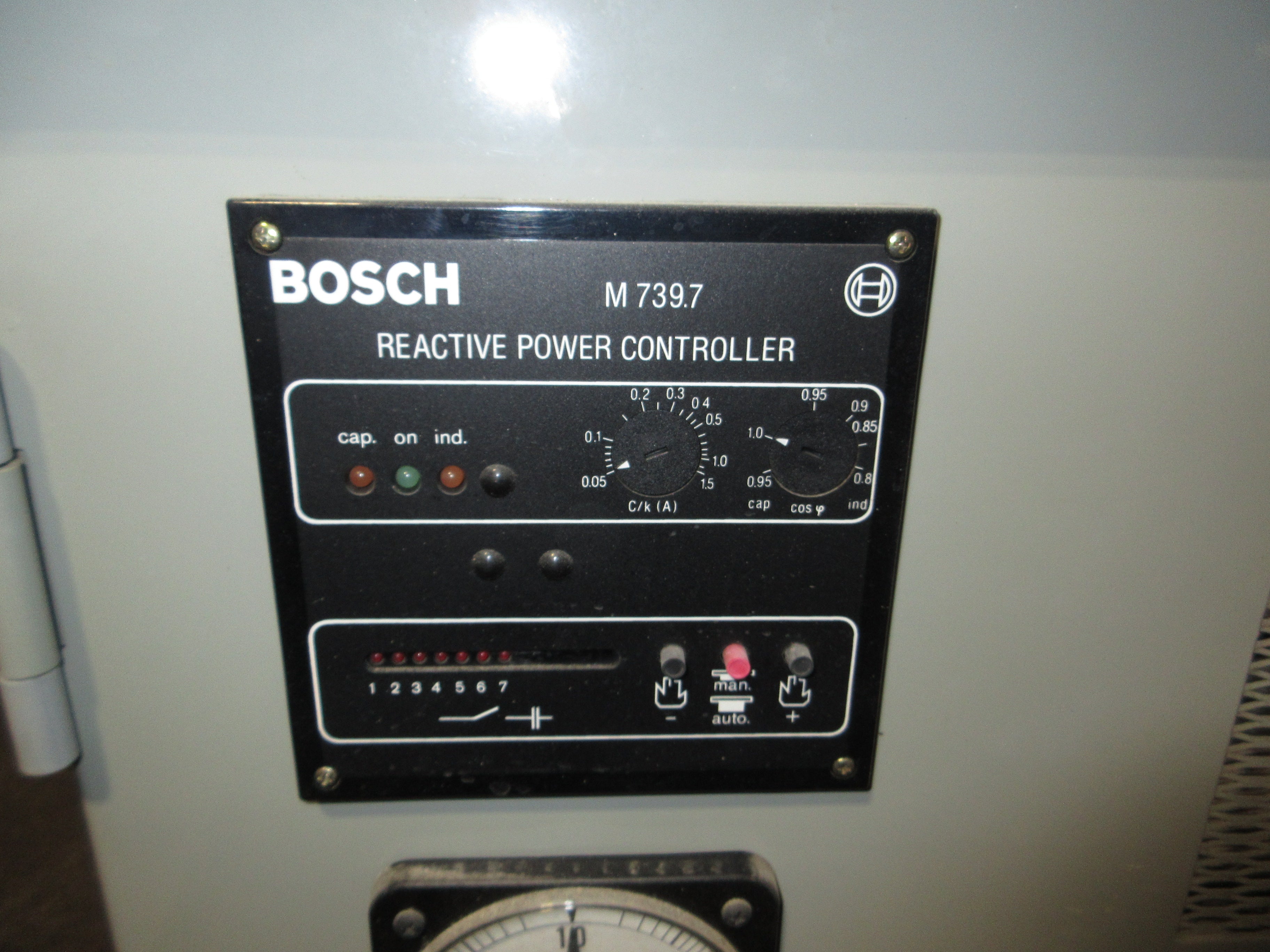 RTE Aerovox Capacitor APFC 75kVAR 480V 125A 3Ph 3W Bosch M 739.7 Controller Used