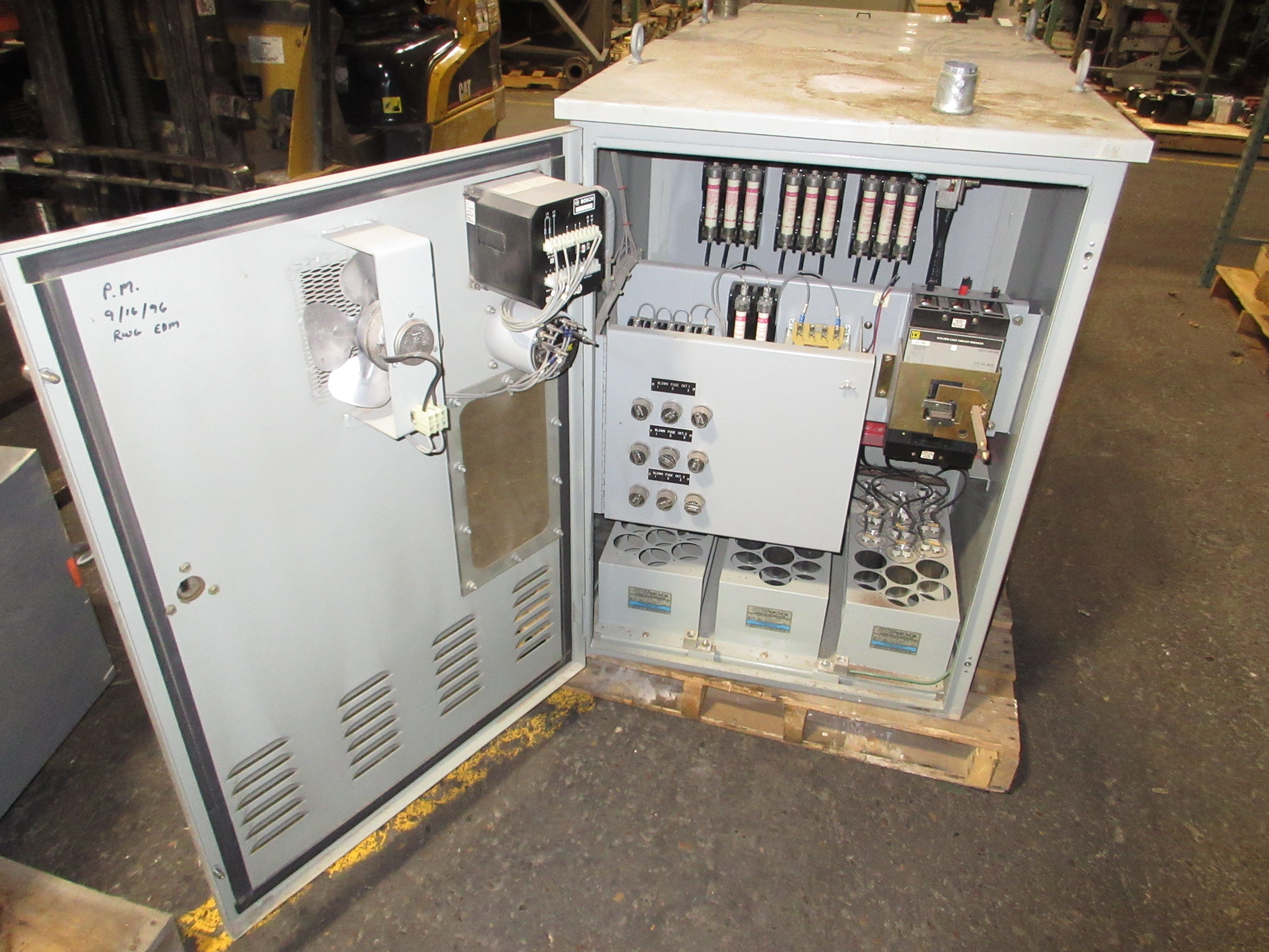 RTE Aerovox Capacitor APFC 75kVAR 480V 125A 3Ph 3W Bosch M 739.7 Controller Used