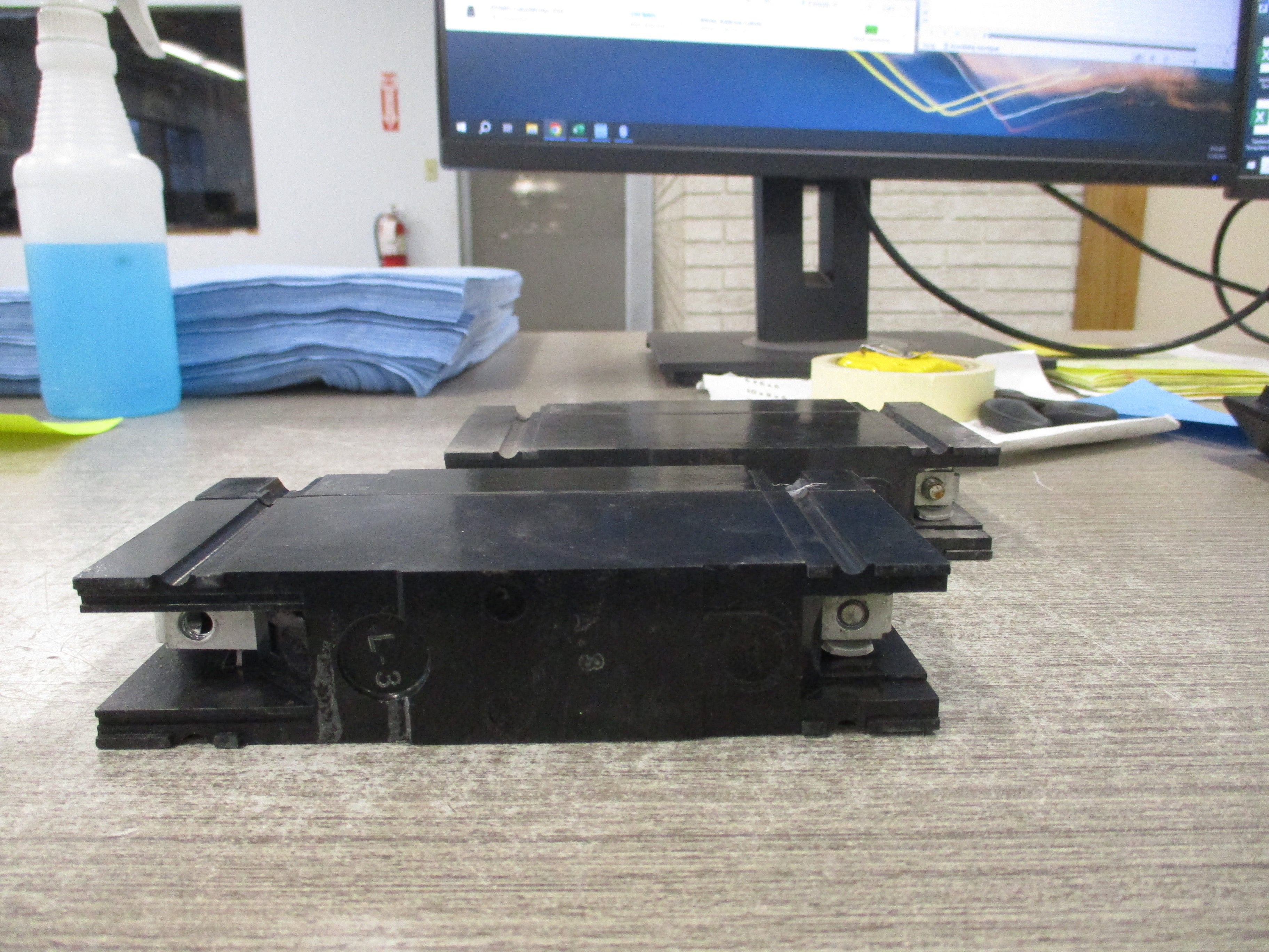 GE Circuit Breaker TED113020 20A 277V 1P *Lot of 2* Used