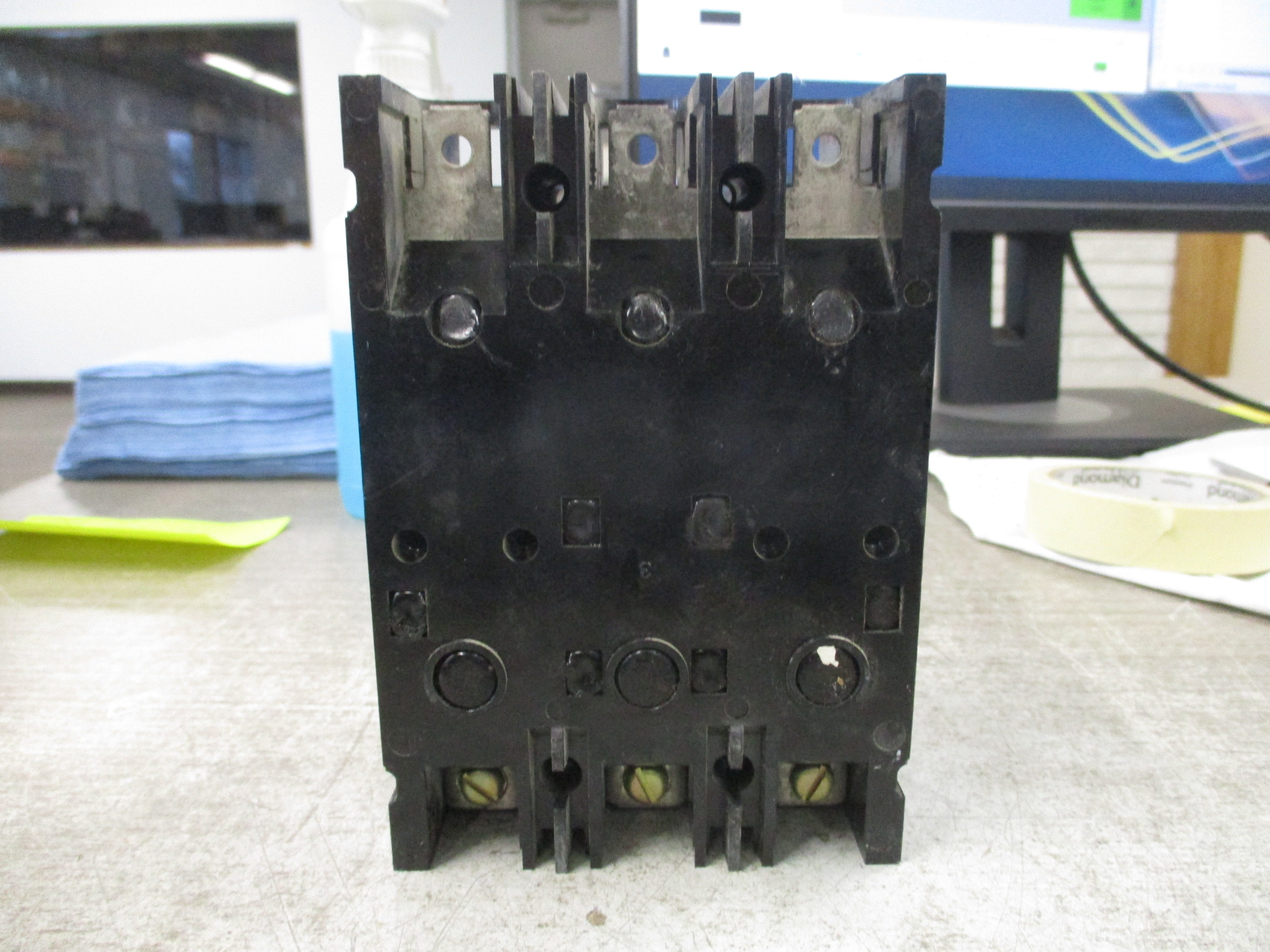 Westinghouse AB De-Ion Circuit Breaker 48-E-6953 45A 480V 3P Used