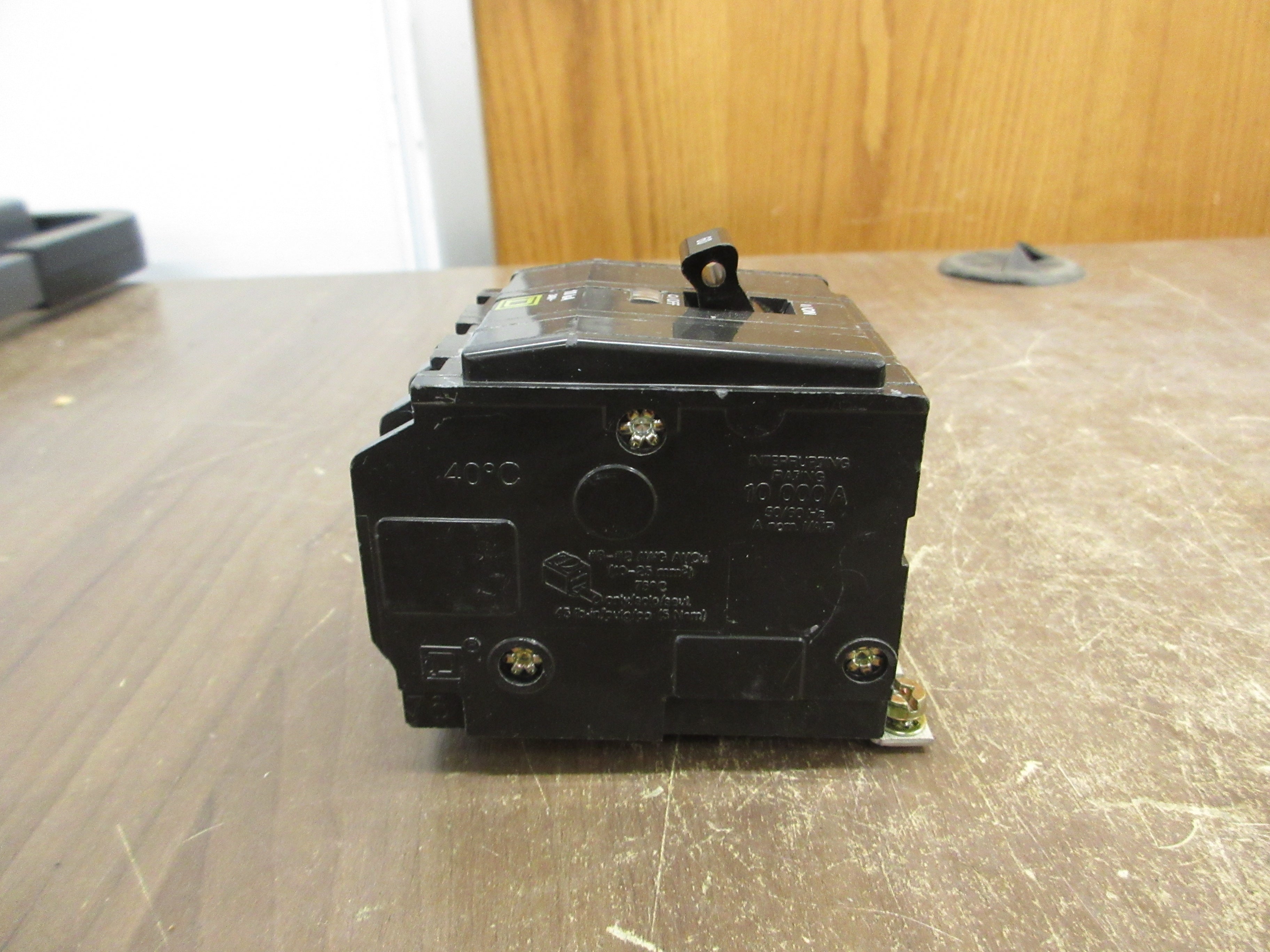 Square D Bolt-On Circuit Breaker QOB360 60A 240V 3P Used