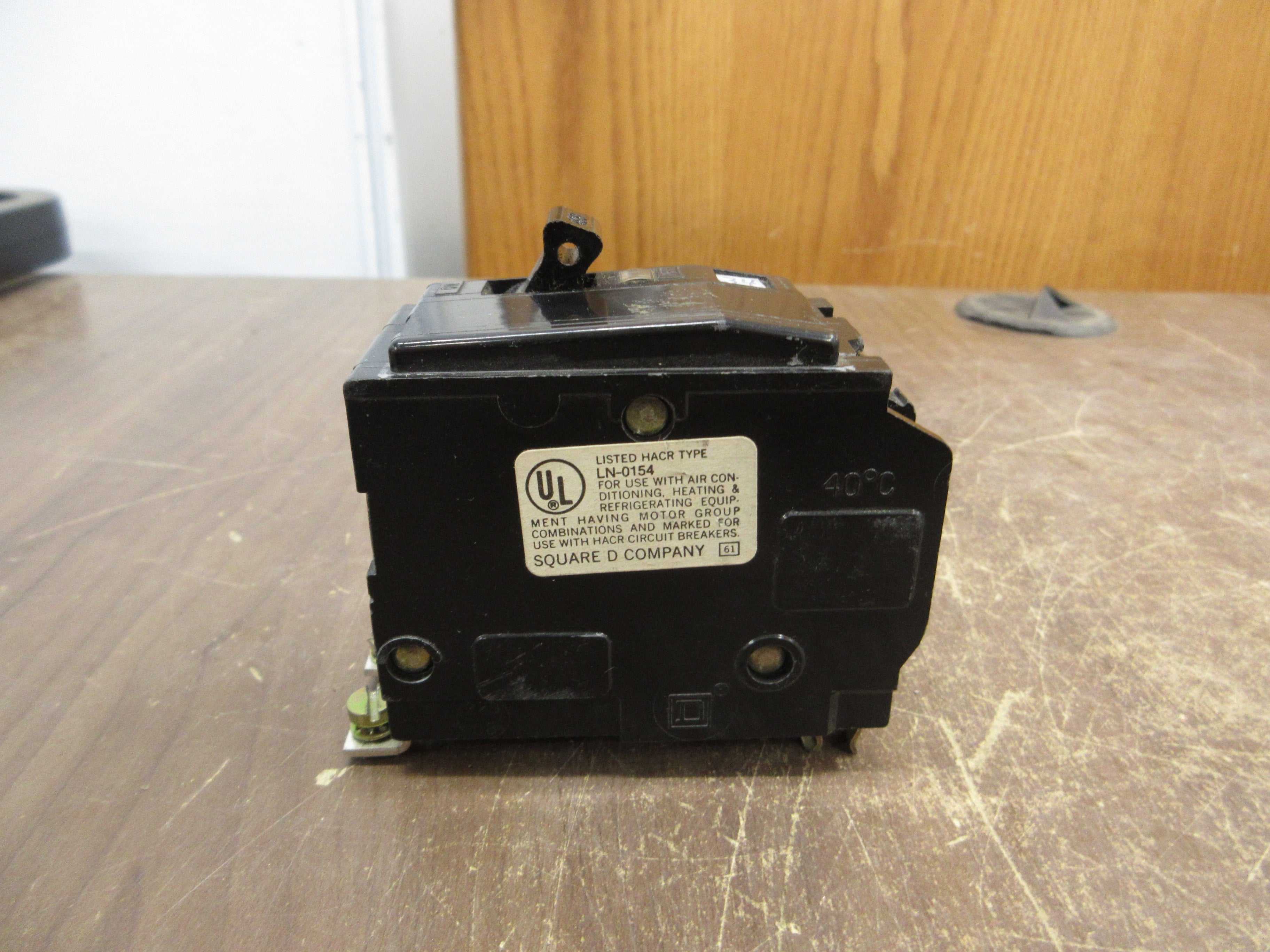 Square D Bolt-On Circuit Breaker QOB260 60A 240V 2P Used
